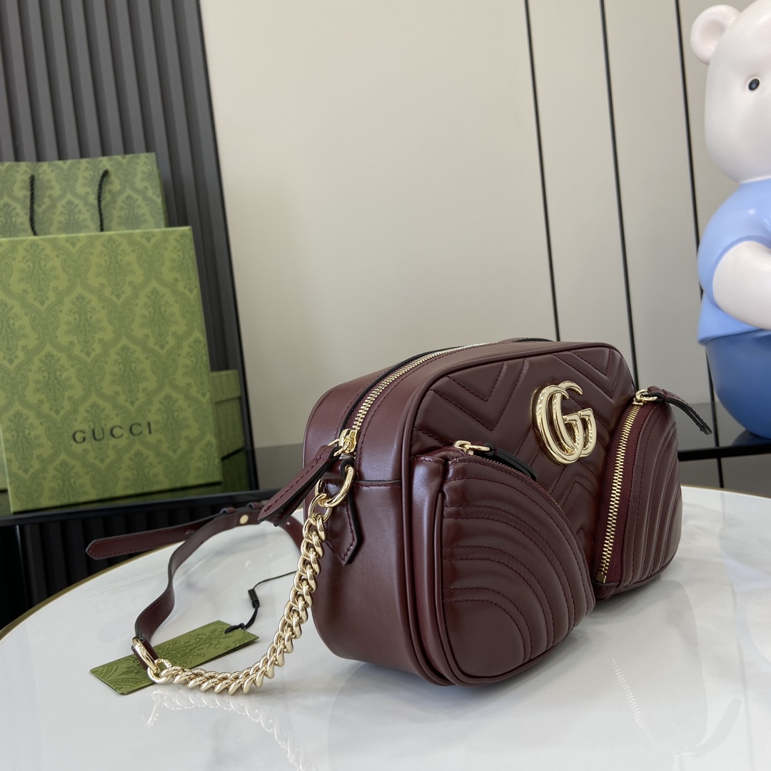 Gucci GG Marmont Small Shoulder Bag - PerfectKickZ