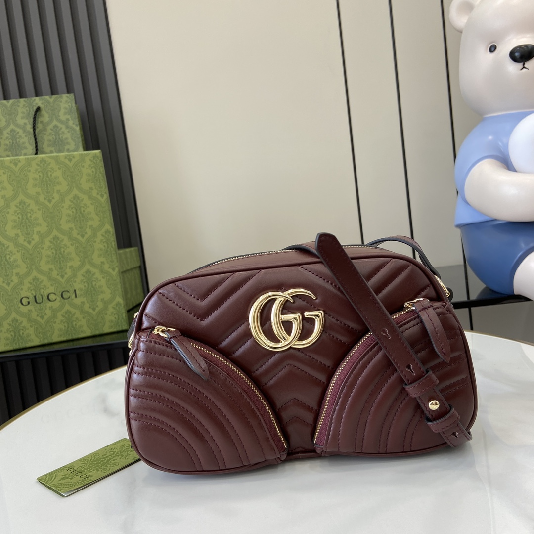 Gucci GG Marmont Small Shoulder Bag - PerfectKickZ