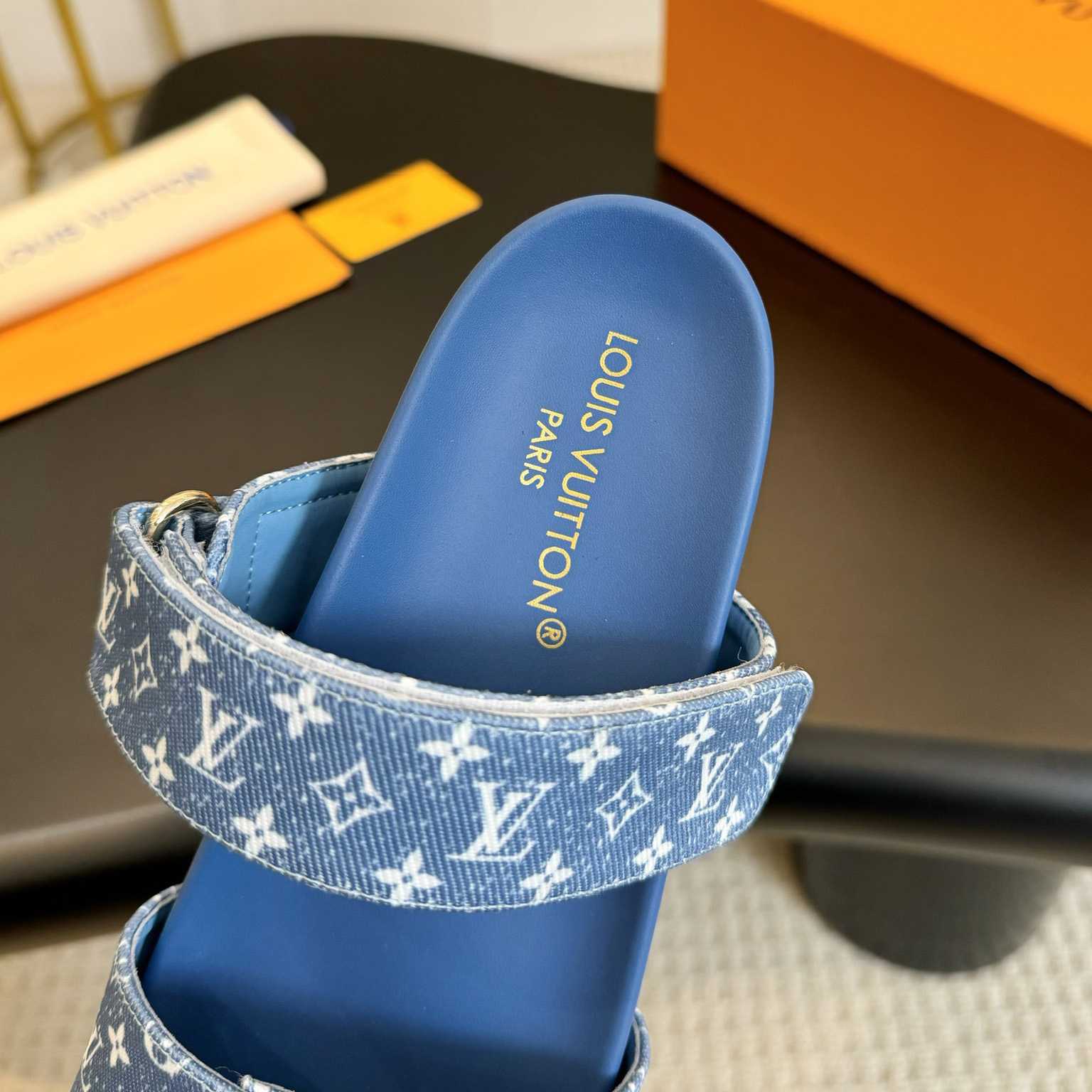 Louis Vuitton Bom Dia Flat Comfort Mule  1AD1BI - PerfectKickZ