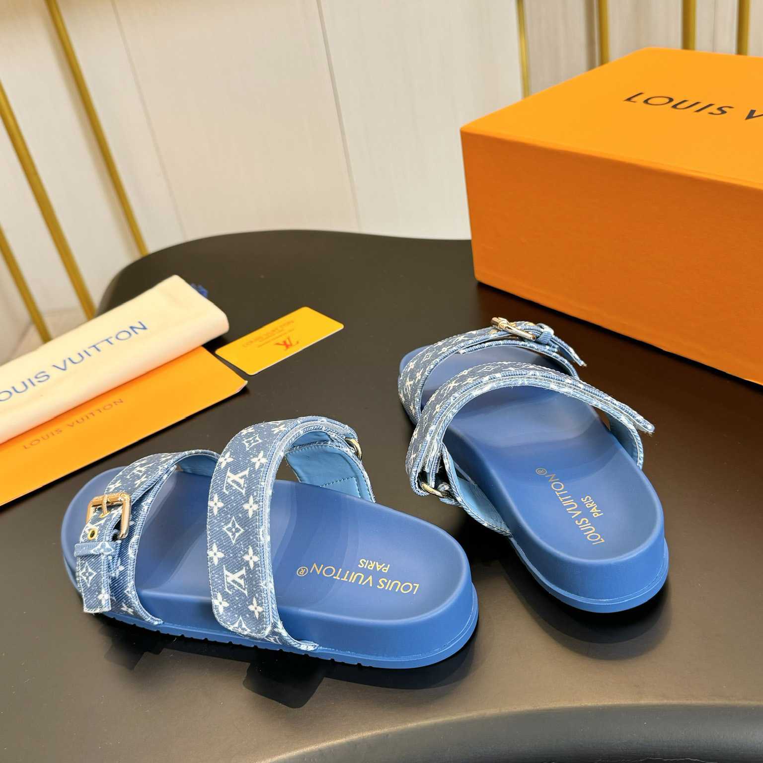 Louis Vuitton Bom Dia Flat Comfort Mule  1AD1BI - PerfectKickZ