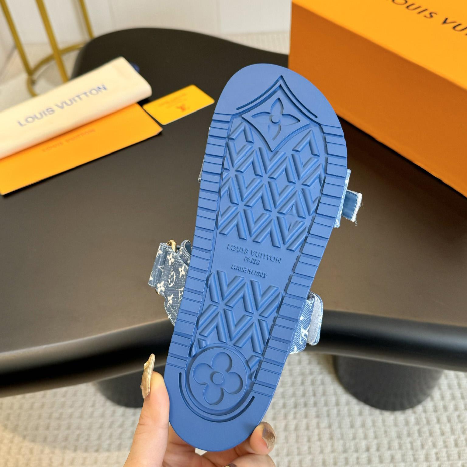 Louis Vuitton Bom Dia Flat Comfort Mule  1AD1BI - PerfectKickZ