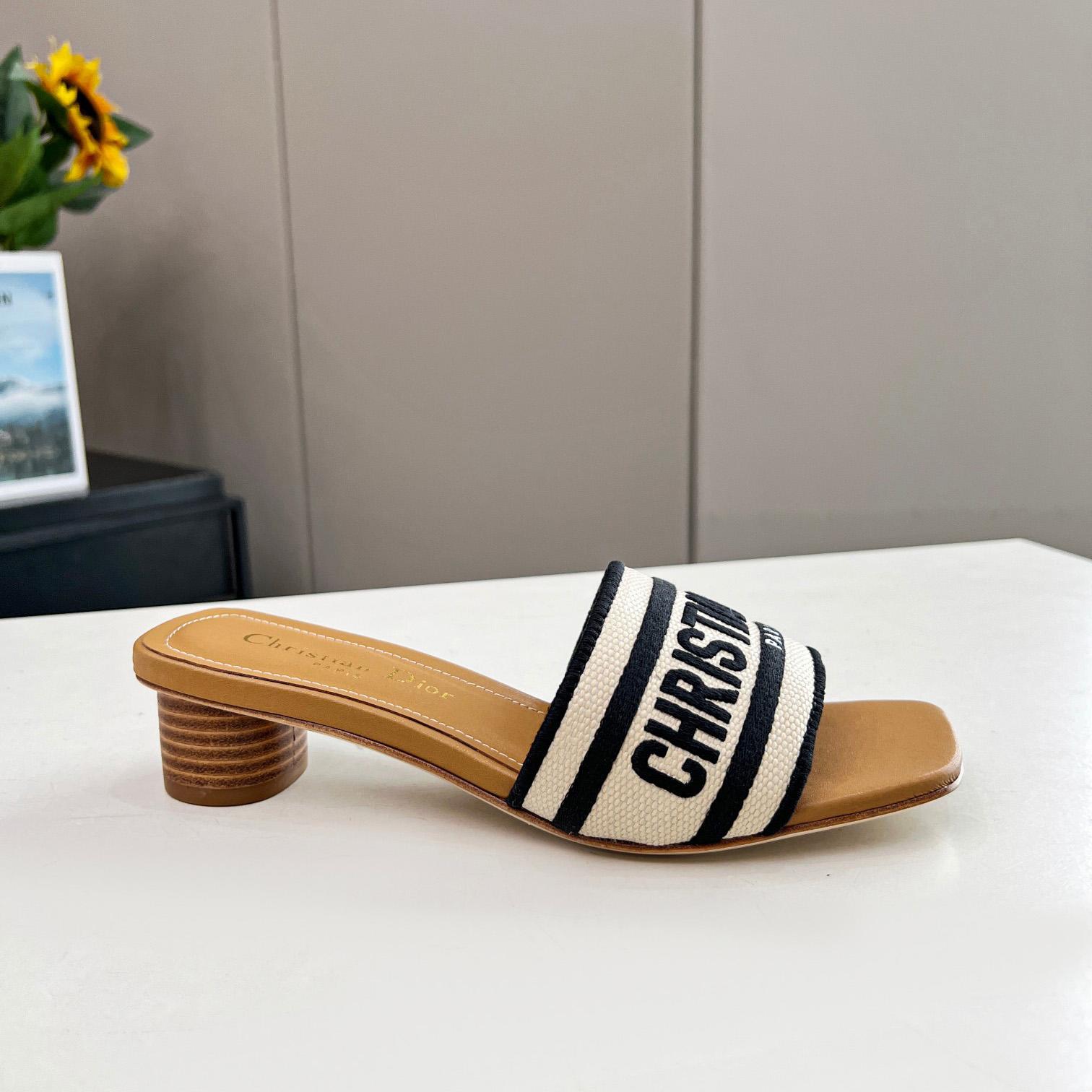 Dior Dioriviera Dway Heeled Slide - PerfectKickZ