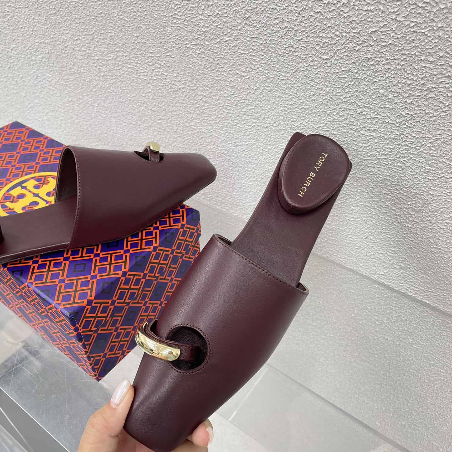 Tory Burch Pierced Mule - PerfectKickZ