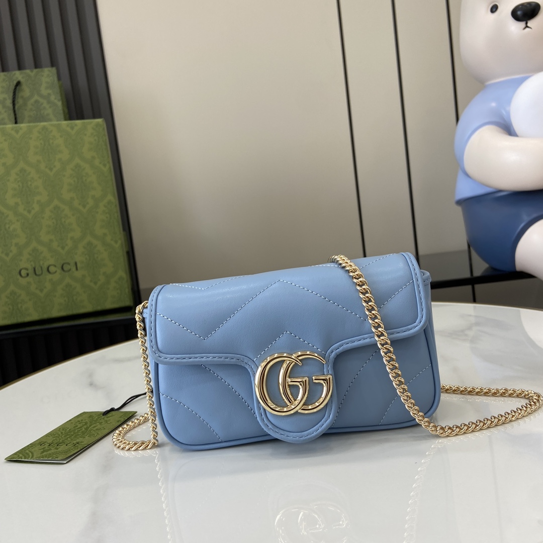 Gucci GG Marmont Super Mini Bag - PerfectKickZ