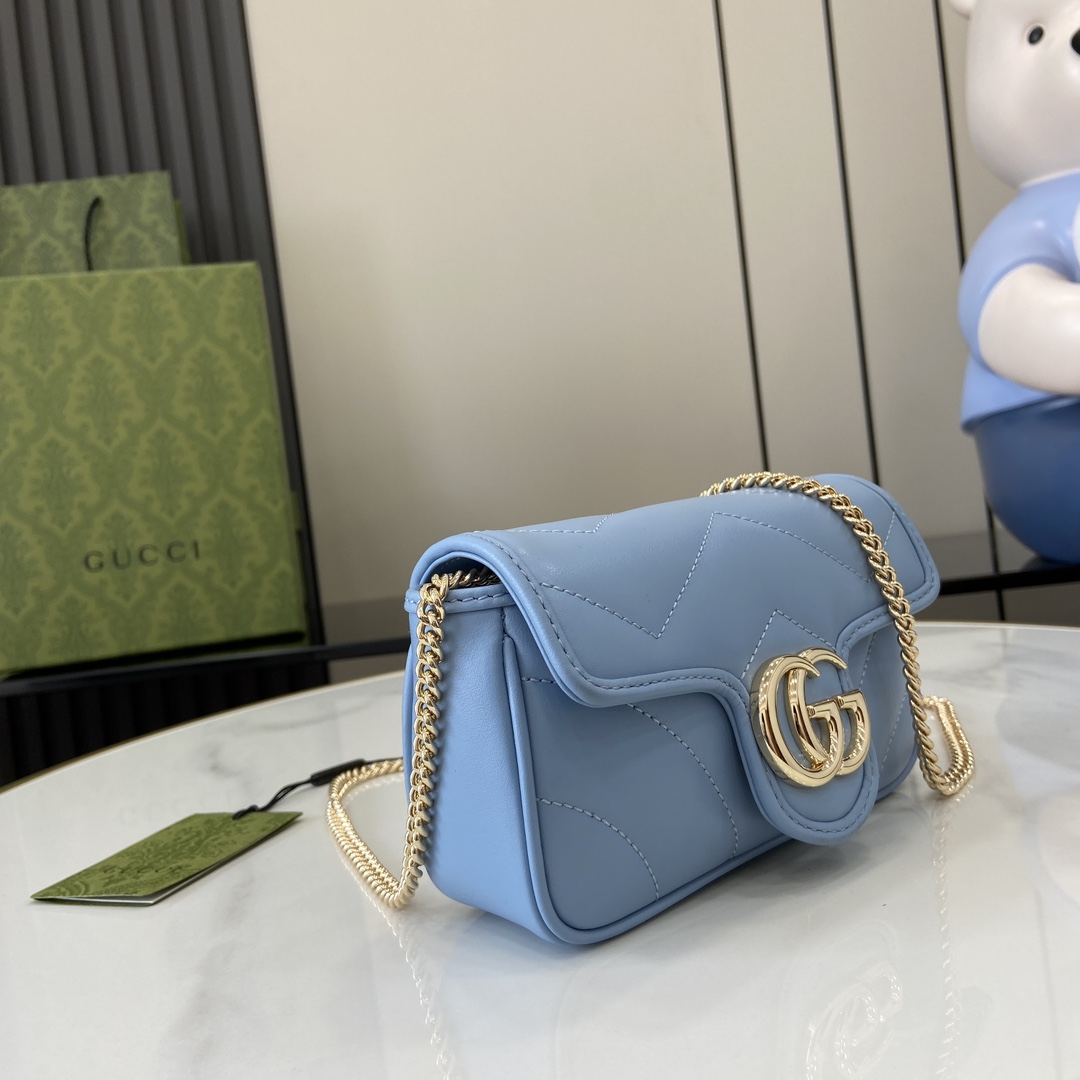 Gucci GG Marmont Super Mini Bag - PerfectKickZ