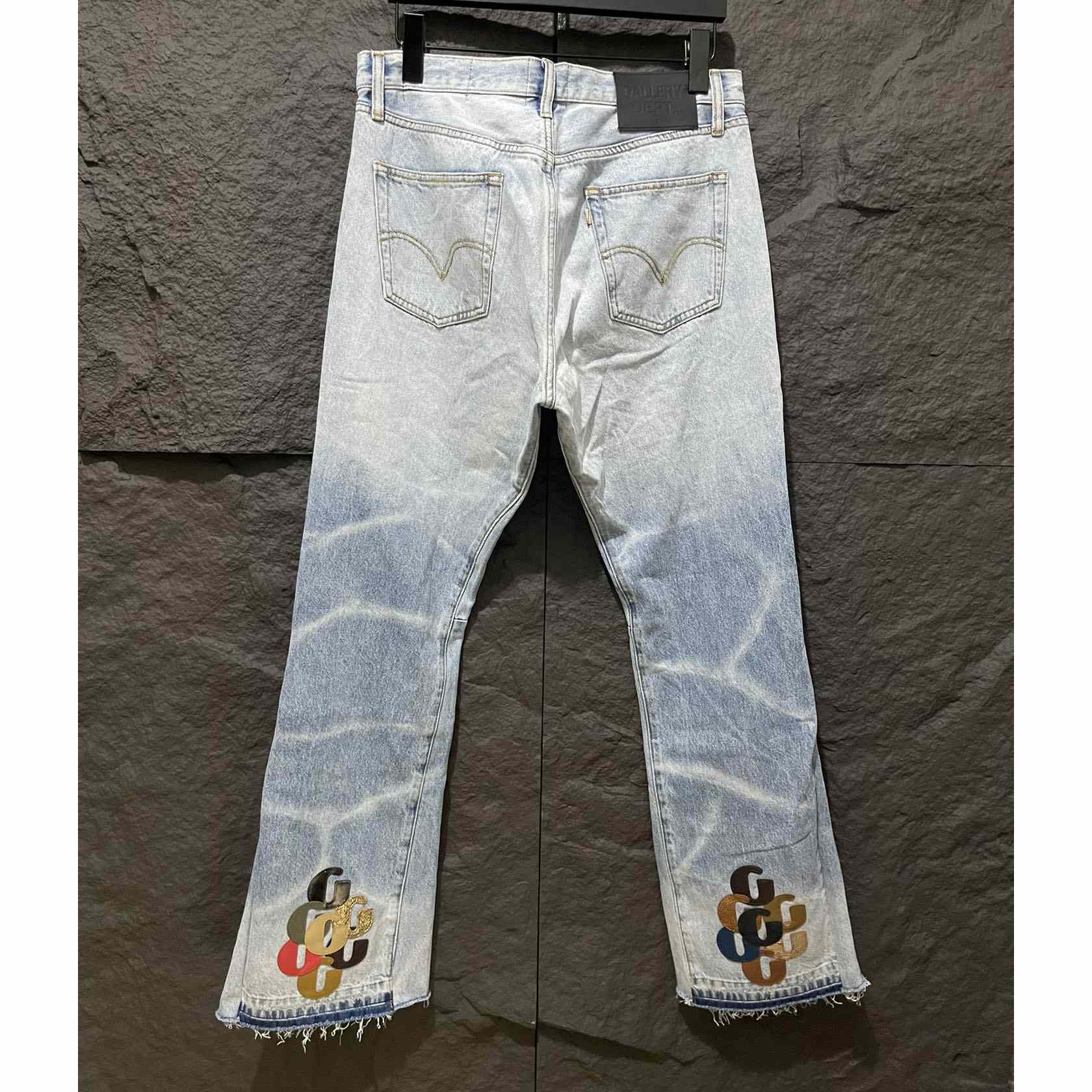 Gallery Dept. Sun Faded LA Flare Denim - PerfectKickZ
