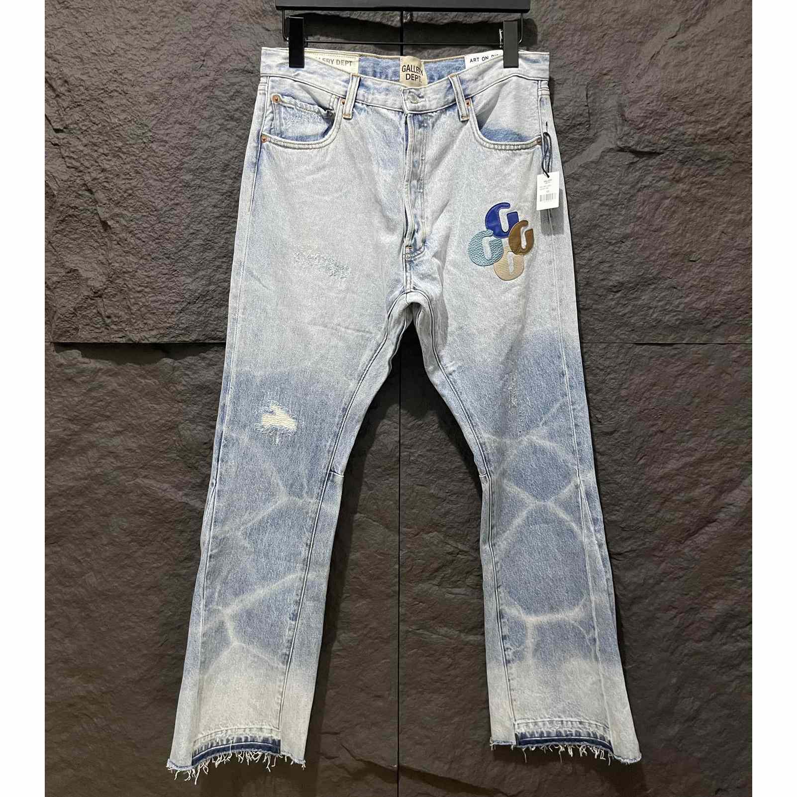 Gallery Dept. Sun Faded LA Flare Denim - PerfectKickZ