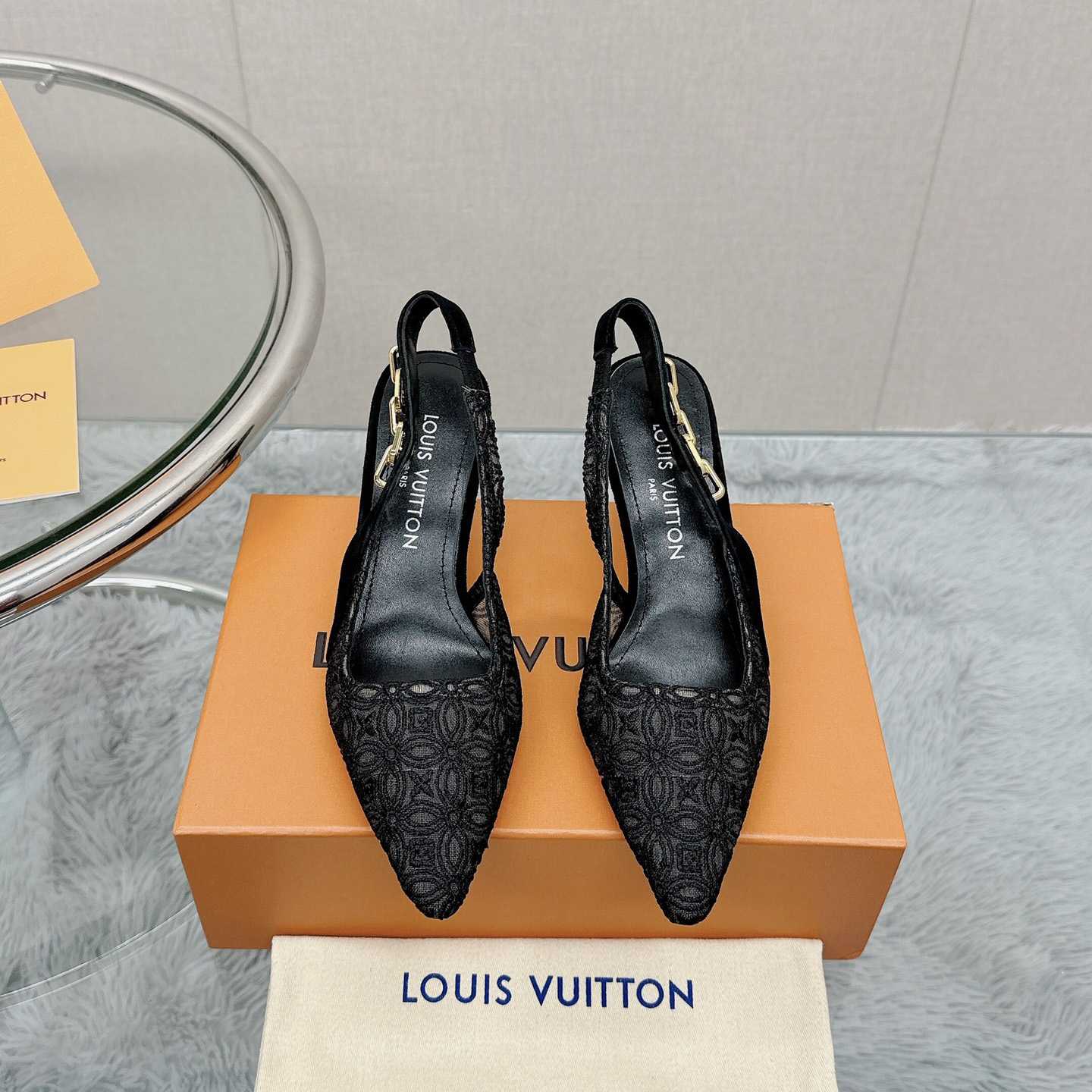 Louis Vuitton Sparkle Slingback Pump   1ACGZE - PerfectKickZ