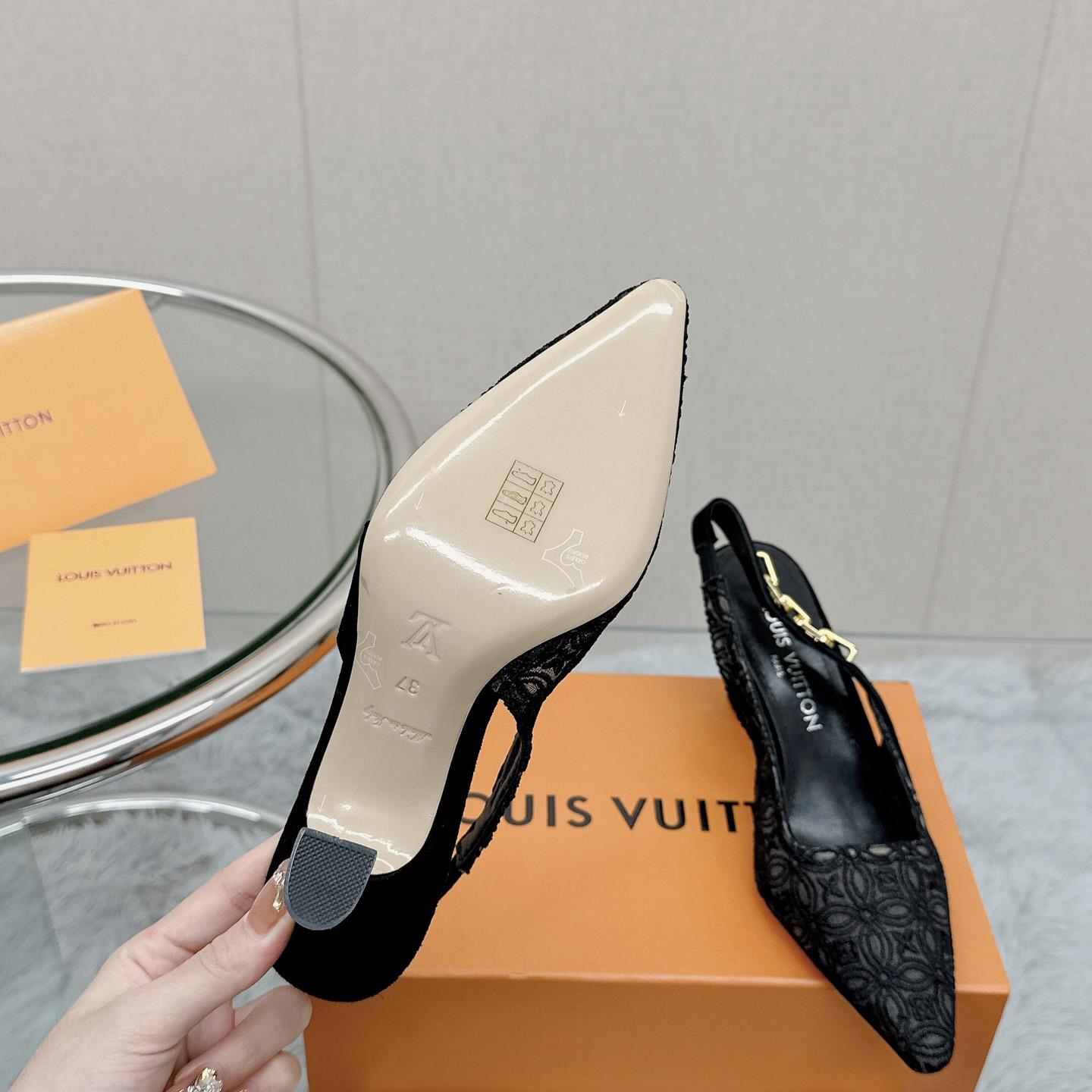 Louis Vuitton Sparkle Slingback Pump   1ACGZE - PerfectKickZ