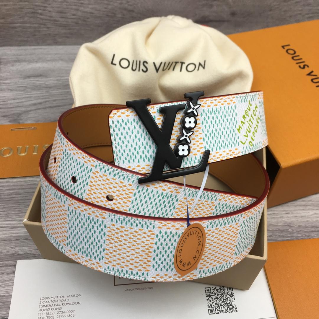 Louis Vuitton LV Initiales 40mm Reversible Belt - PerfectKickZ