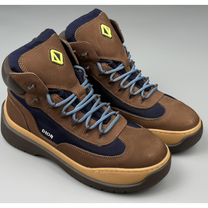 Dior Dean Ankle Boot 'Brown Navy' - PerfectKickZ