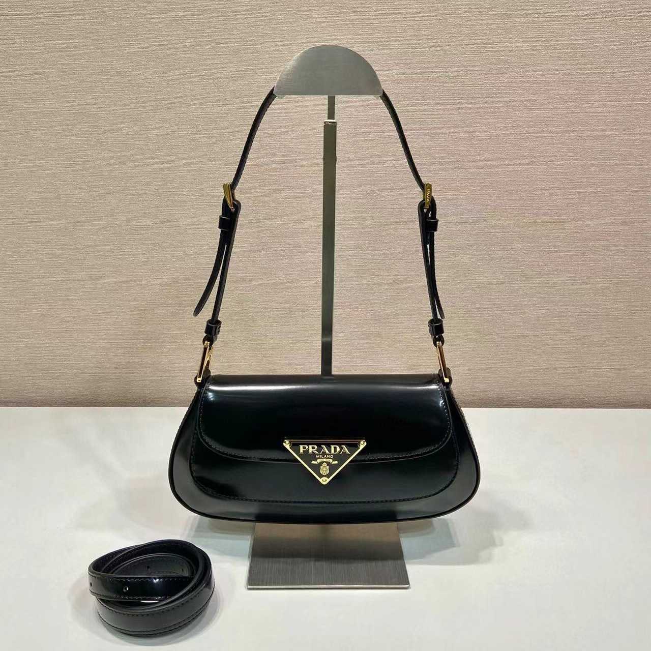 Prada Leather Shoulder Bag  （24x11x4cm） - PerfectKickZ