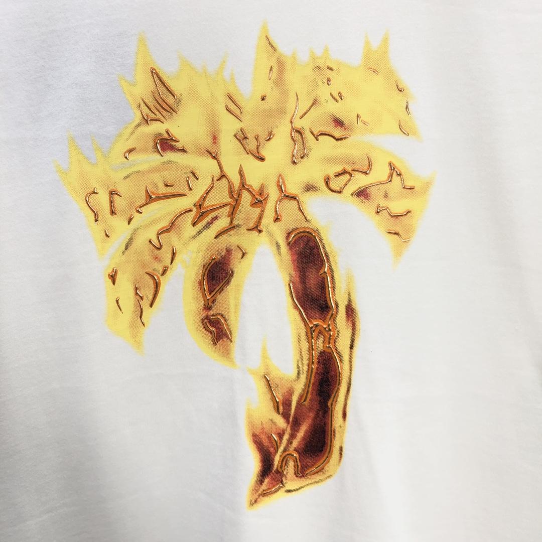 Palm Angels Burning Palm T-Shirt - PerfectKickZ