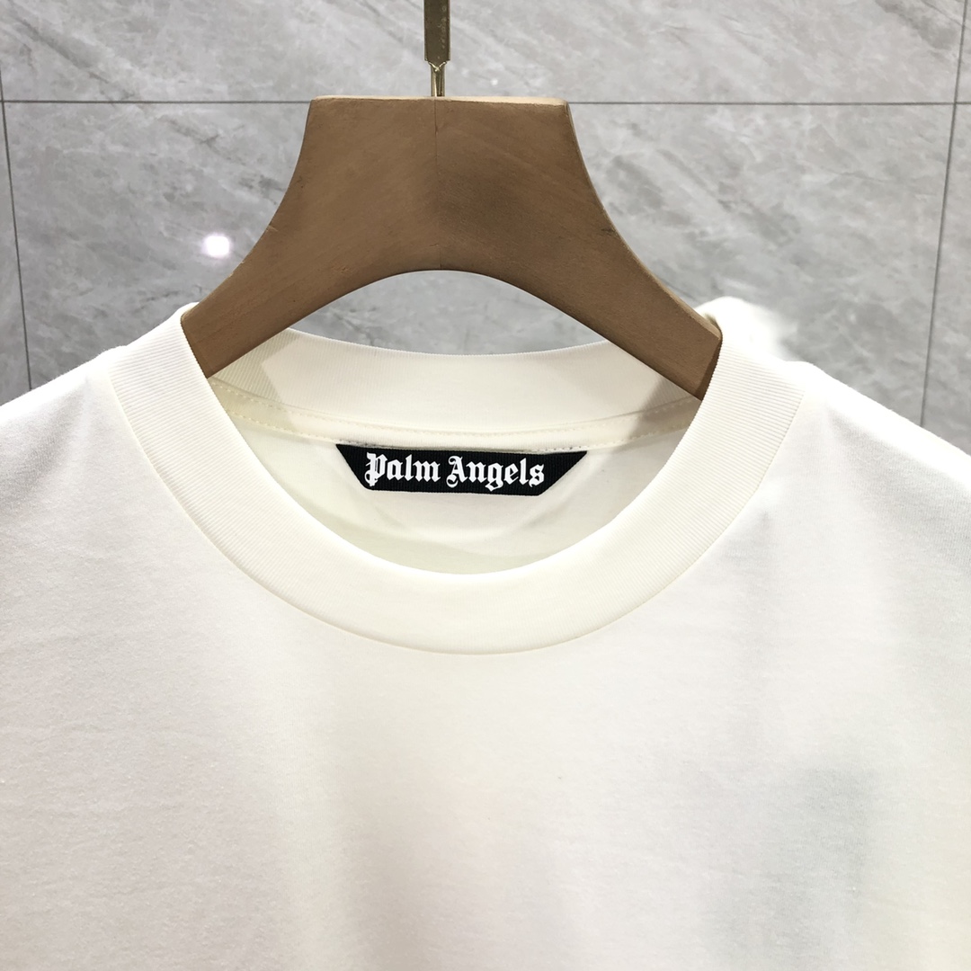 Palm Angels Burning Palm T-Shirt - PerfectKickZ