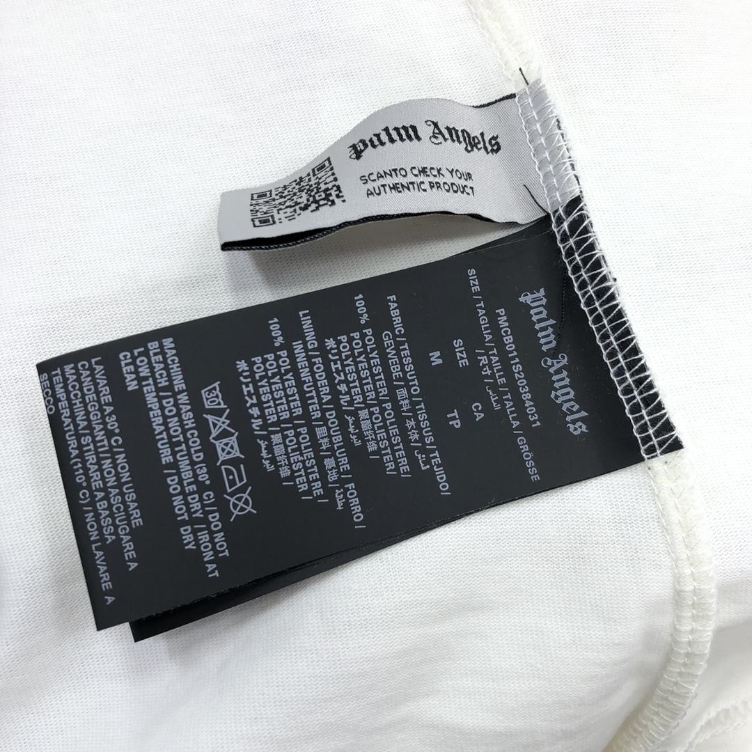 Palm Angels Burning Palm T-Shirt - PerfectKickZ