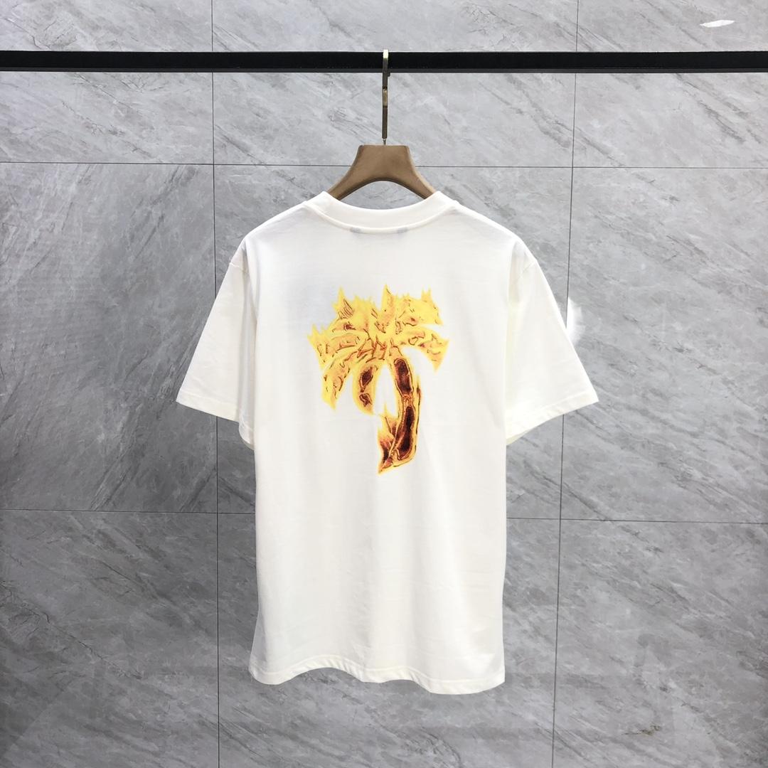 Palm Angels Burning Palm T-Shirt - PerfectKickZ