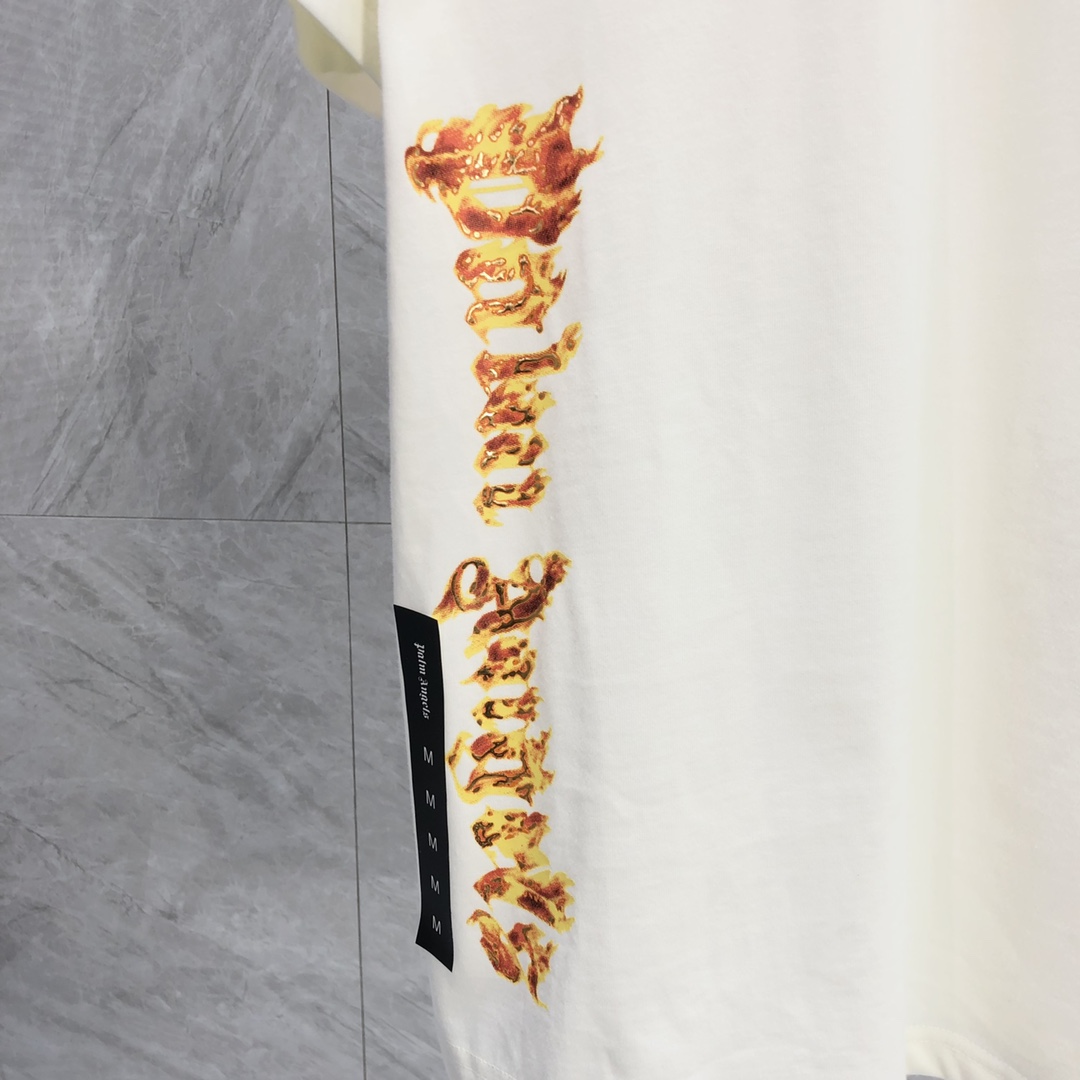 Palm Angels Burning Palm T-Shirt - 