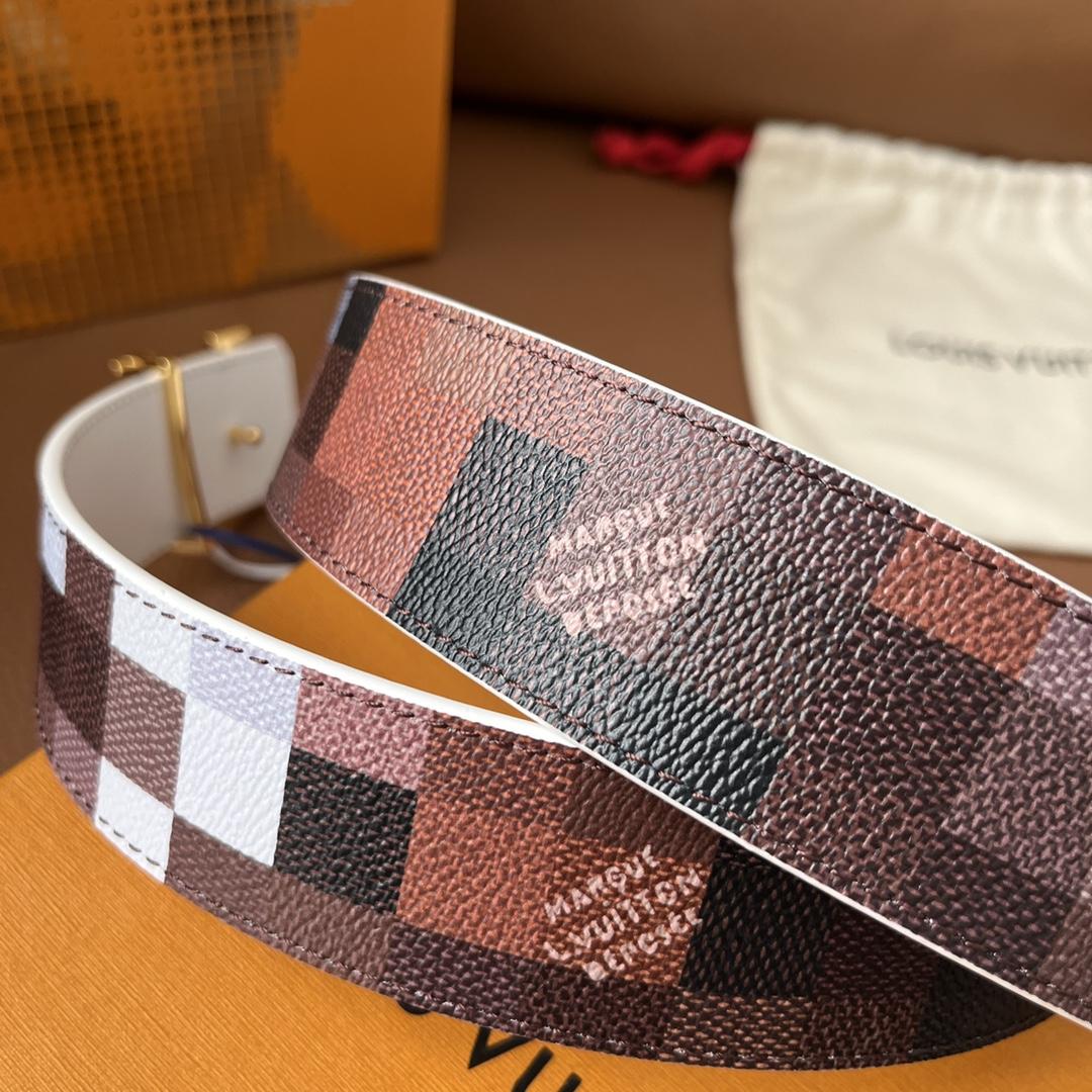 Louis Vuitton LV Initiales 40mm Reversible Belt - 
