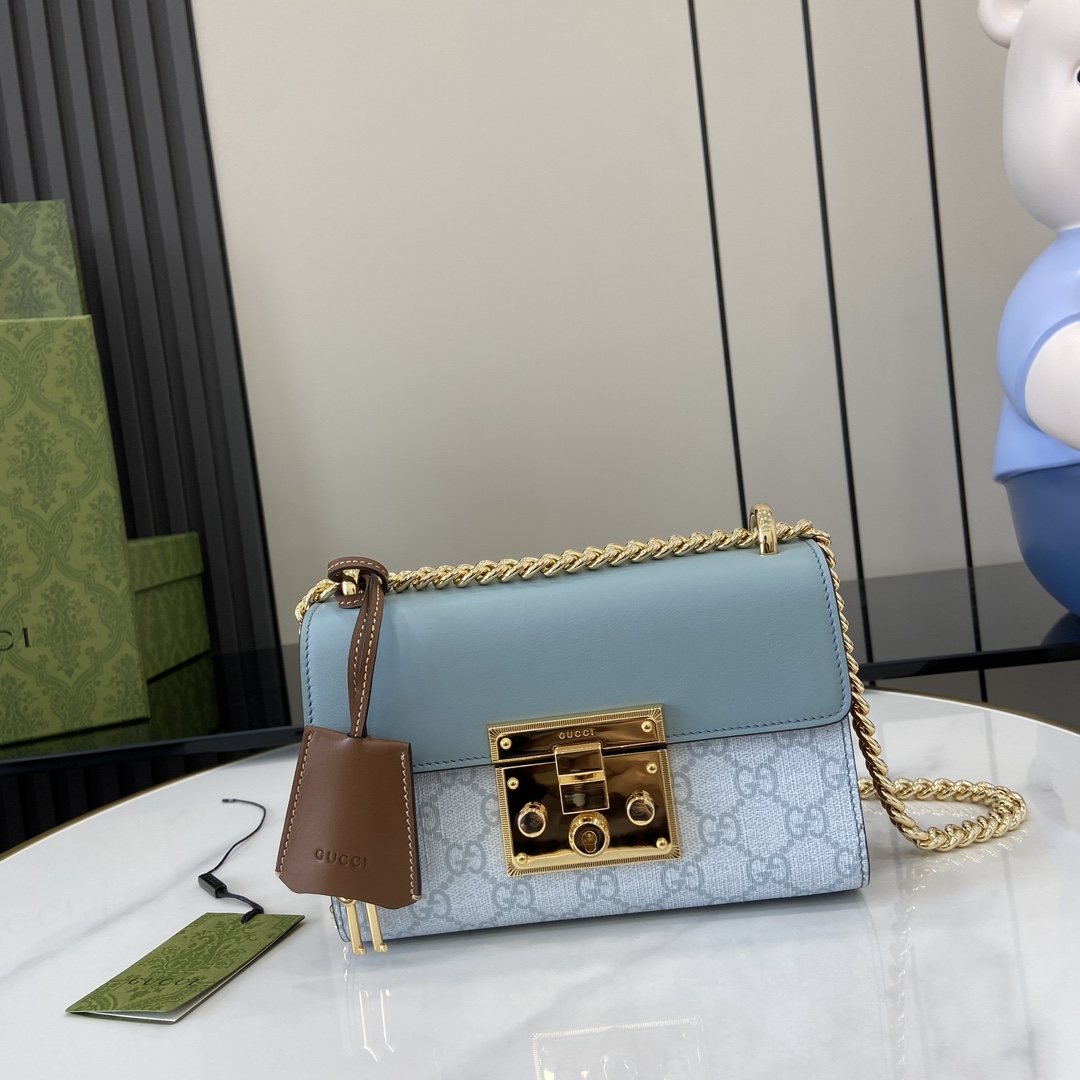 Gucci Padlock Small Shoulder Bag - PerfectKickZ
