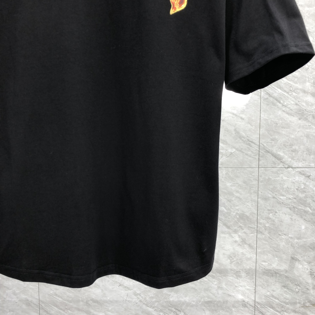 Palm Angels Burning Palm T-Shirt - 