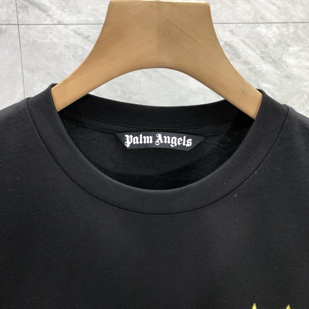 Palm Angels Burning Palm T-Shirt - 