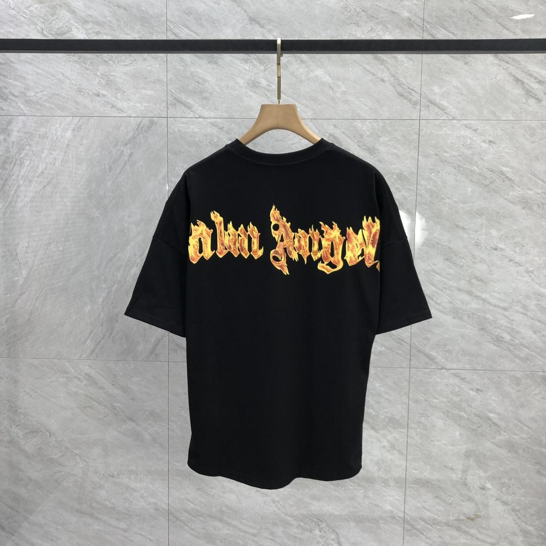 Palm Angels Burning Palm T-Shirt - 
