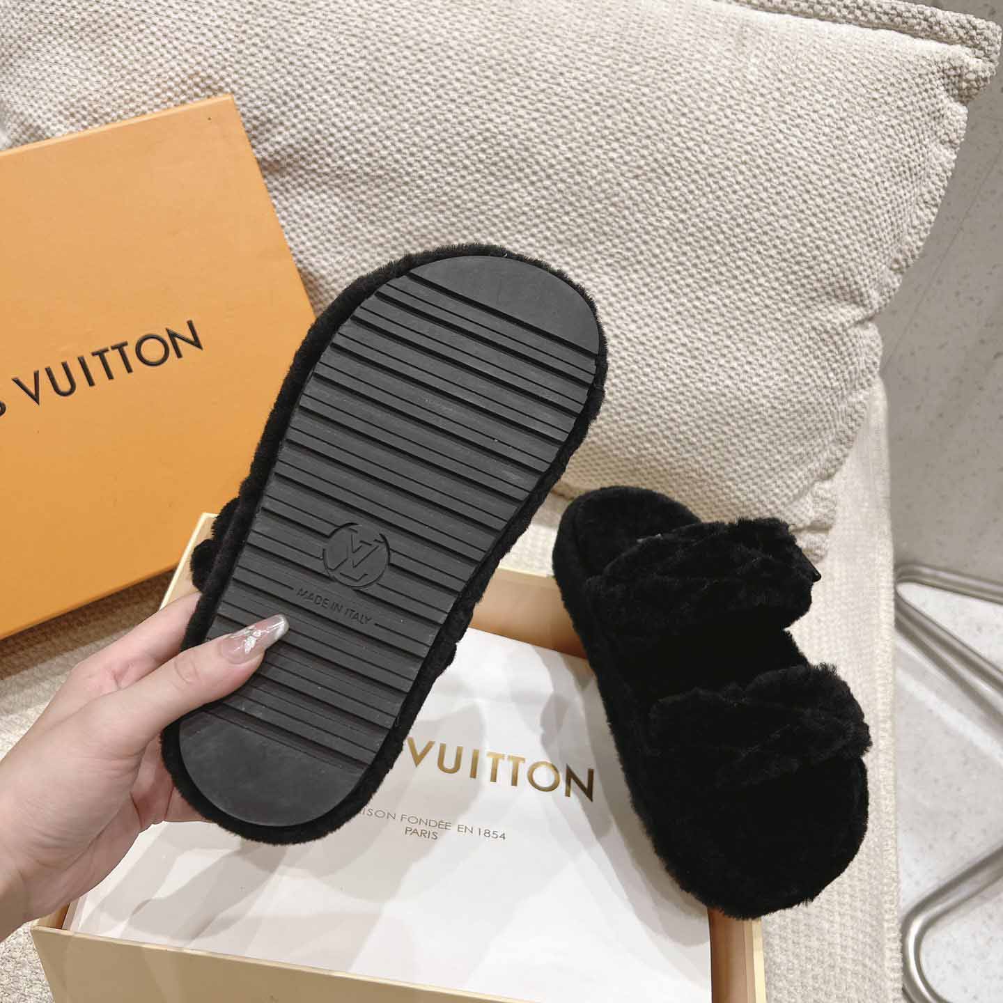 Louis Vuitton LV Sunset Platform Comfort Mule   1ACTV7 - PerfectKickZ