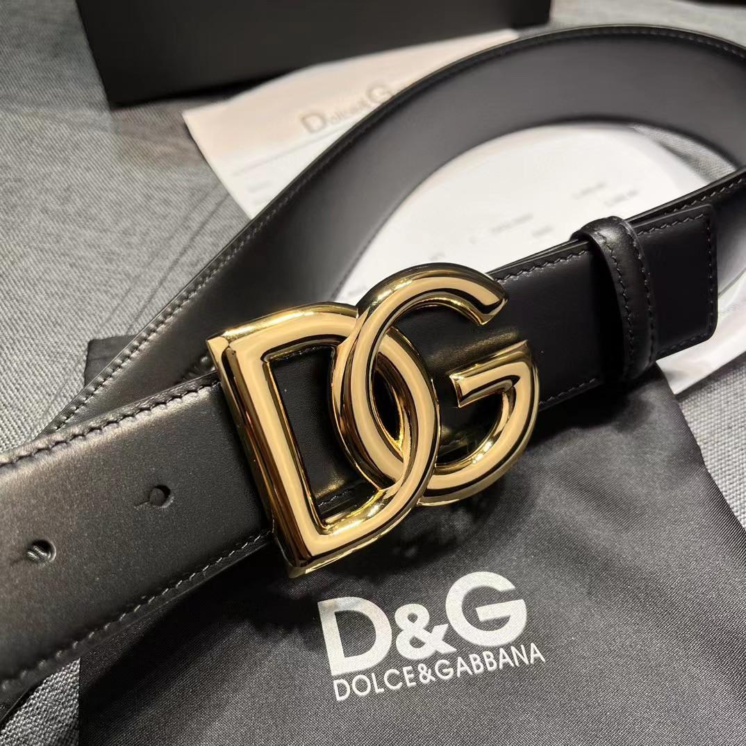 Dolce & Gabbana Leather Belt  - PerfectKickZ
