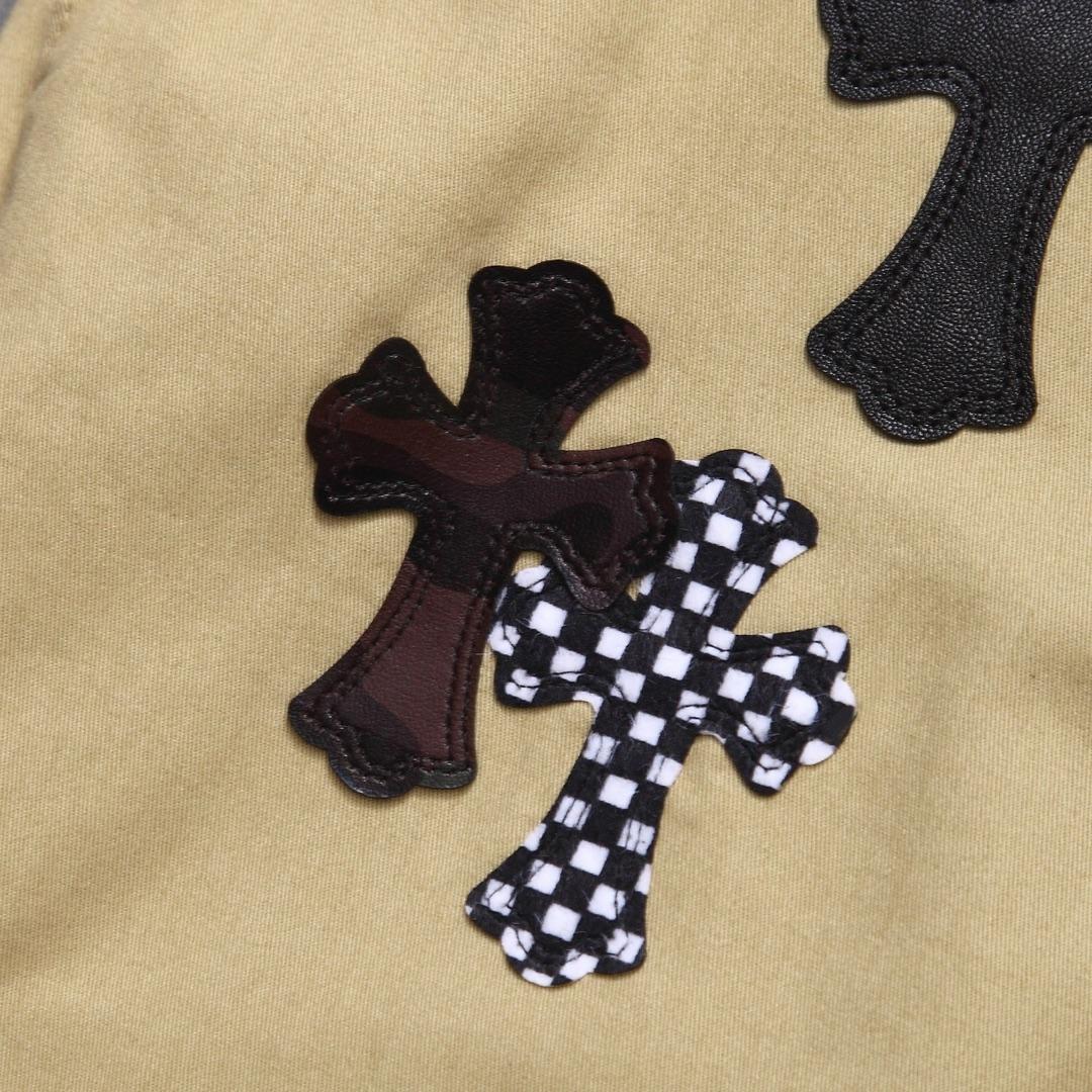 Chrome Heart Cross Patch Jeans - PerfectKickZ