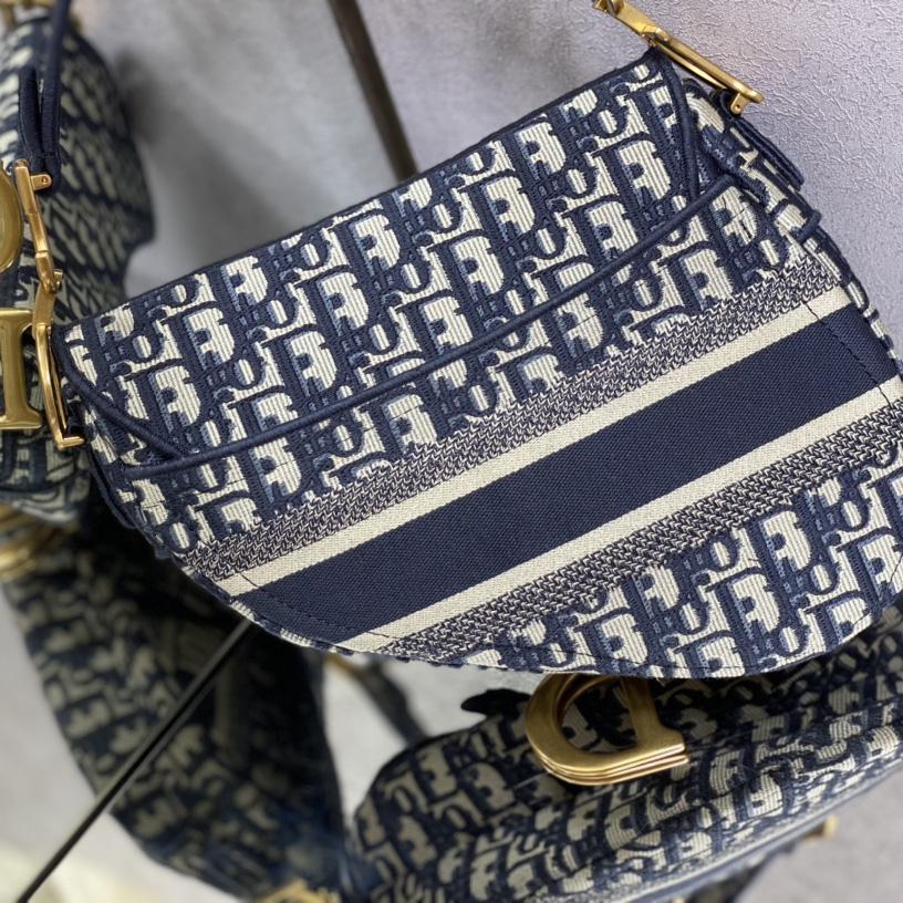 Dior Oblique Saddle Bag   25cm - PerfectKickZ