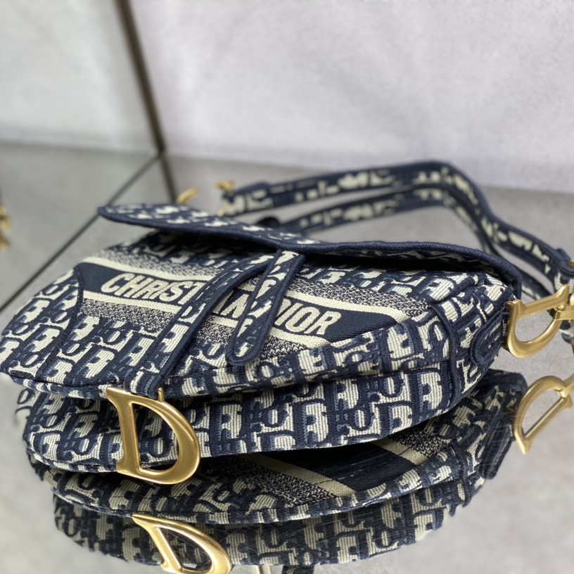 Dior Oblique Saddle Bag   25cm - PerfectKickZ