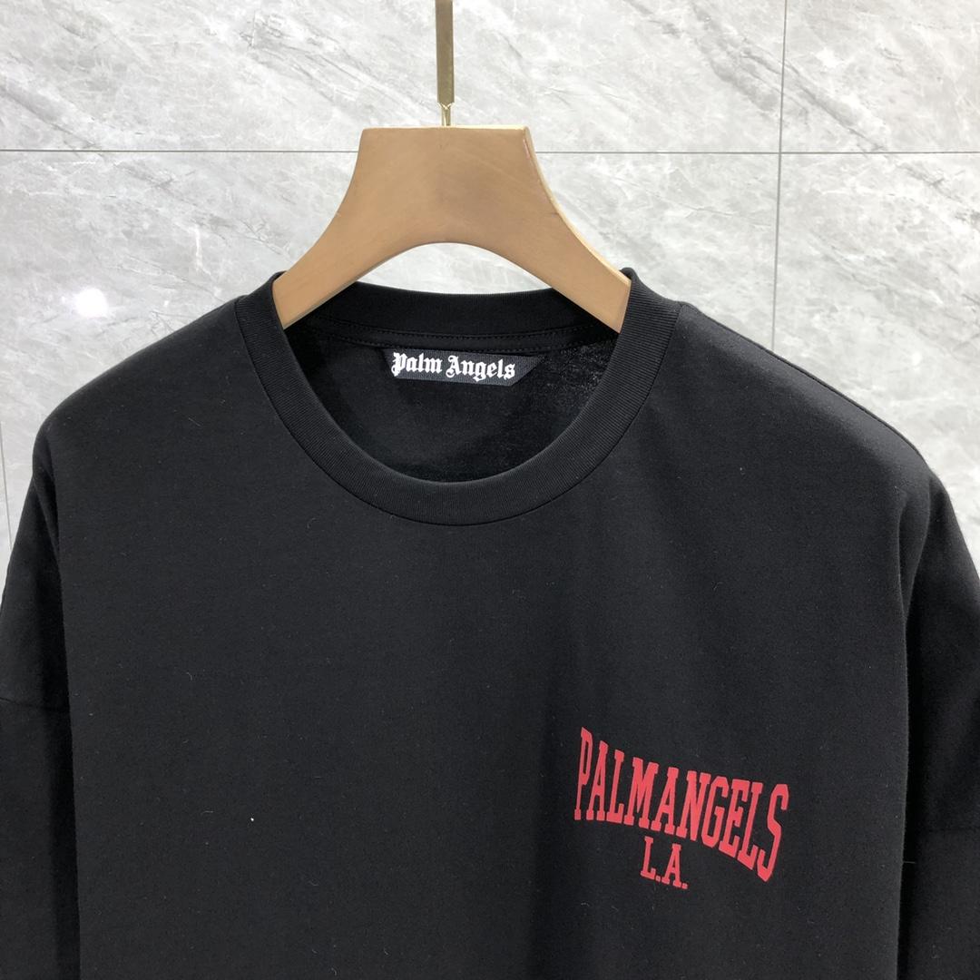 Palm Angels College T-Shirt - PerfectKickZ