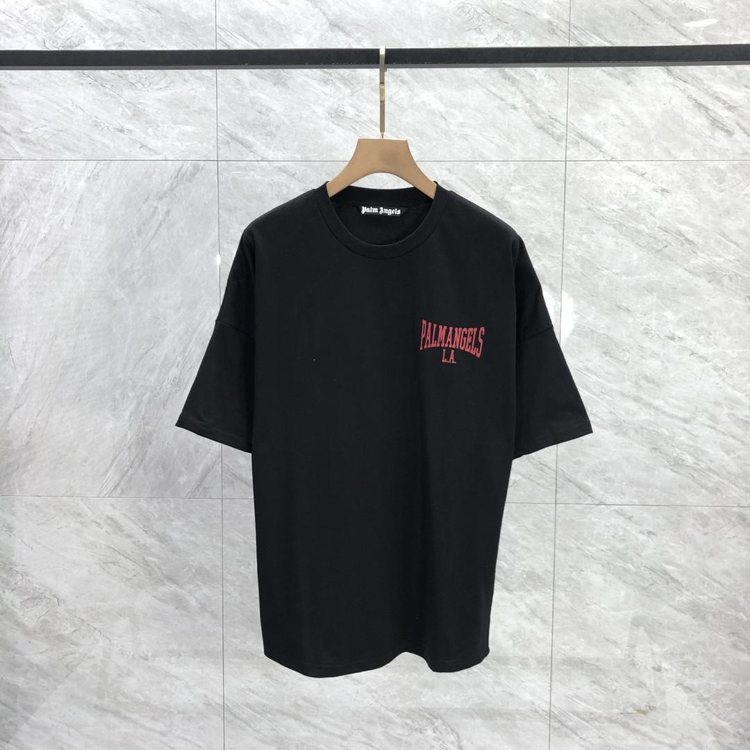 Palm Angels College T-Shirt - PerfectKickZ