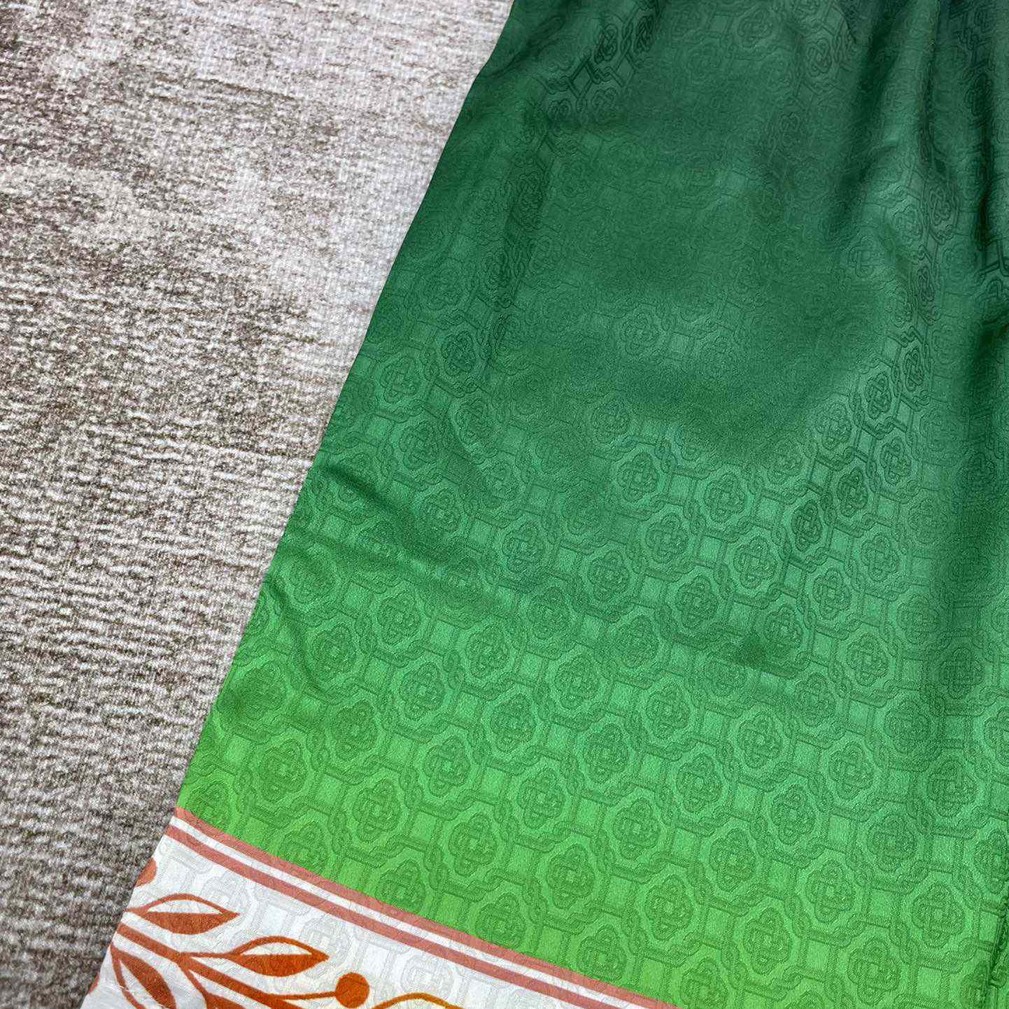 Casablanca Silk Shorts With Drawstring 'Unity Is Power'  CA3475 - PerfectKickZ