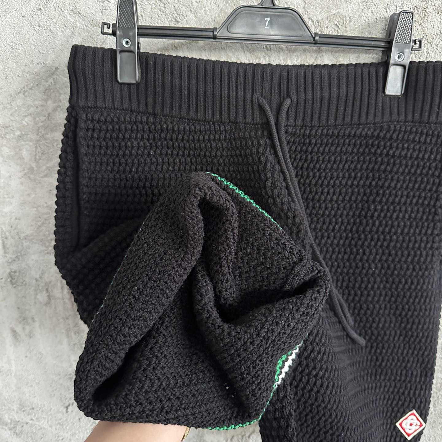 Casablanca Knit Cotton Tennis Shorts - PerfectKickZ