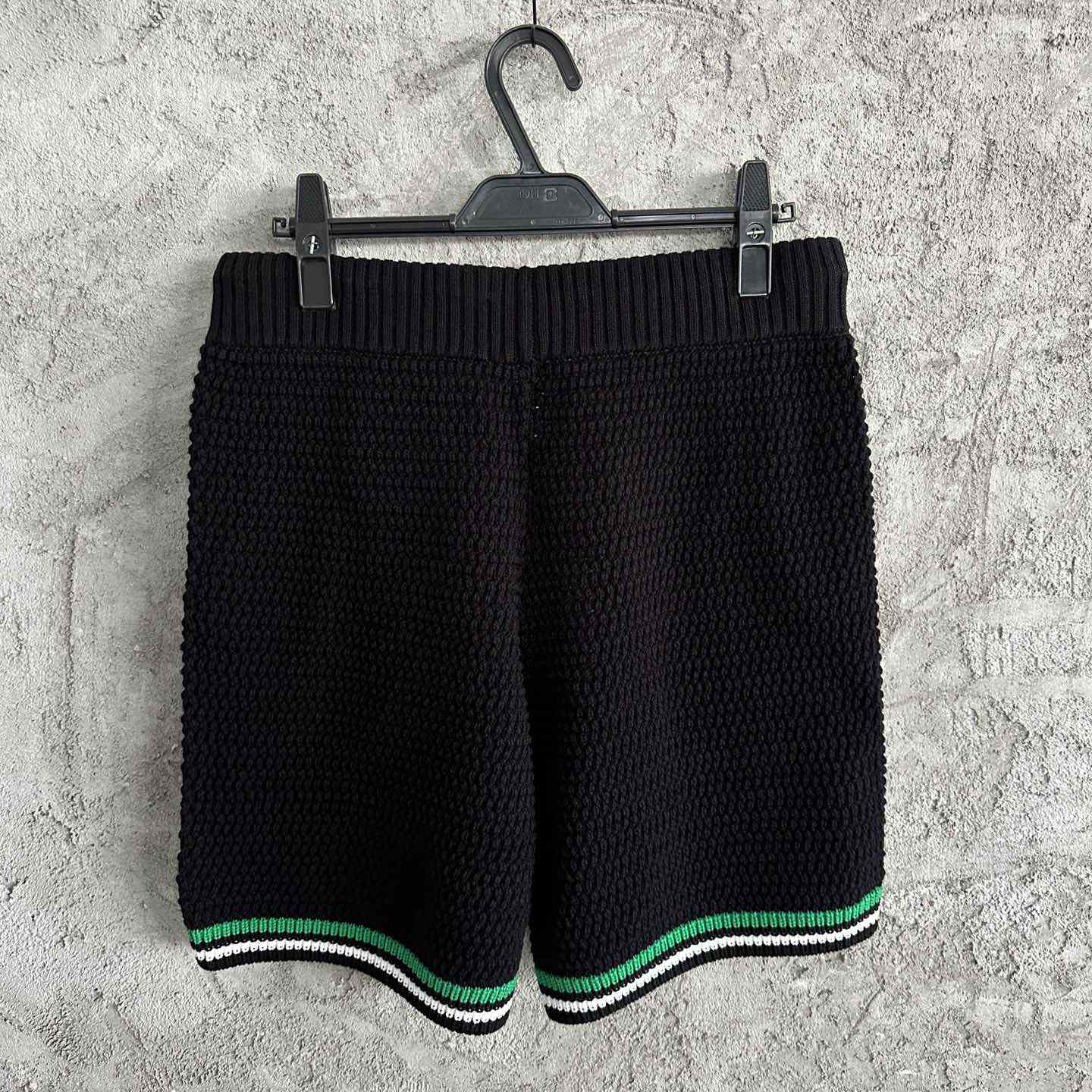 Casablanca Knit Cotton Tennis Shorts - PerfectKickZ