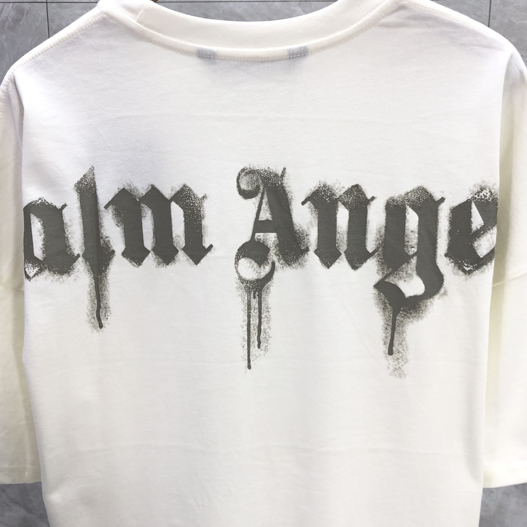 Palm Angels Portrait Pencil T-Shirt  - PerfectKickZ