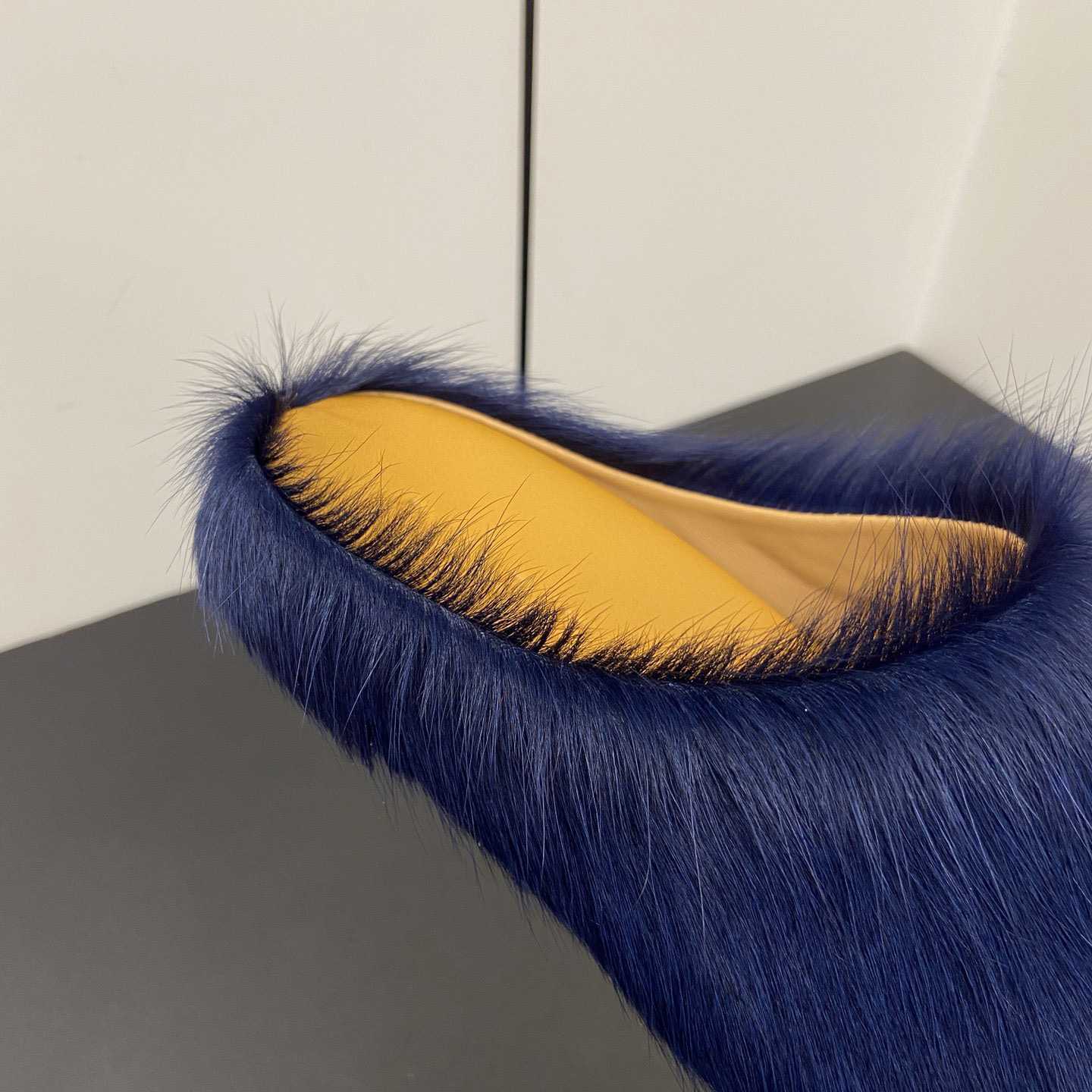 Marni Fussbet Sabot Calf-hair Slippers  - PerfectKickZ