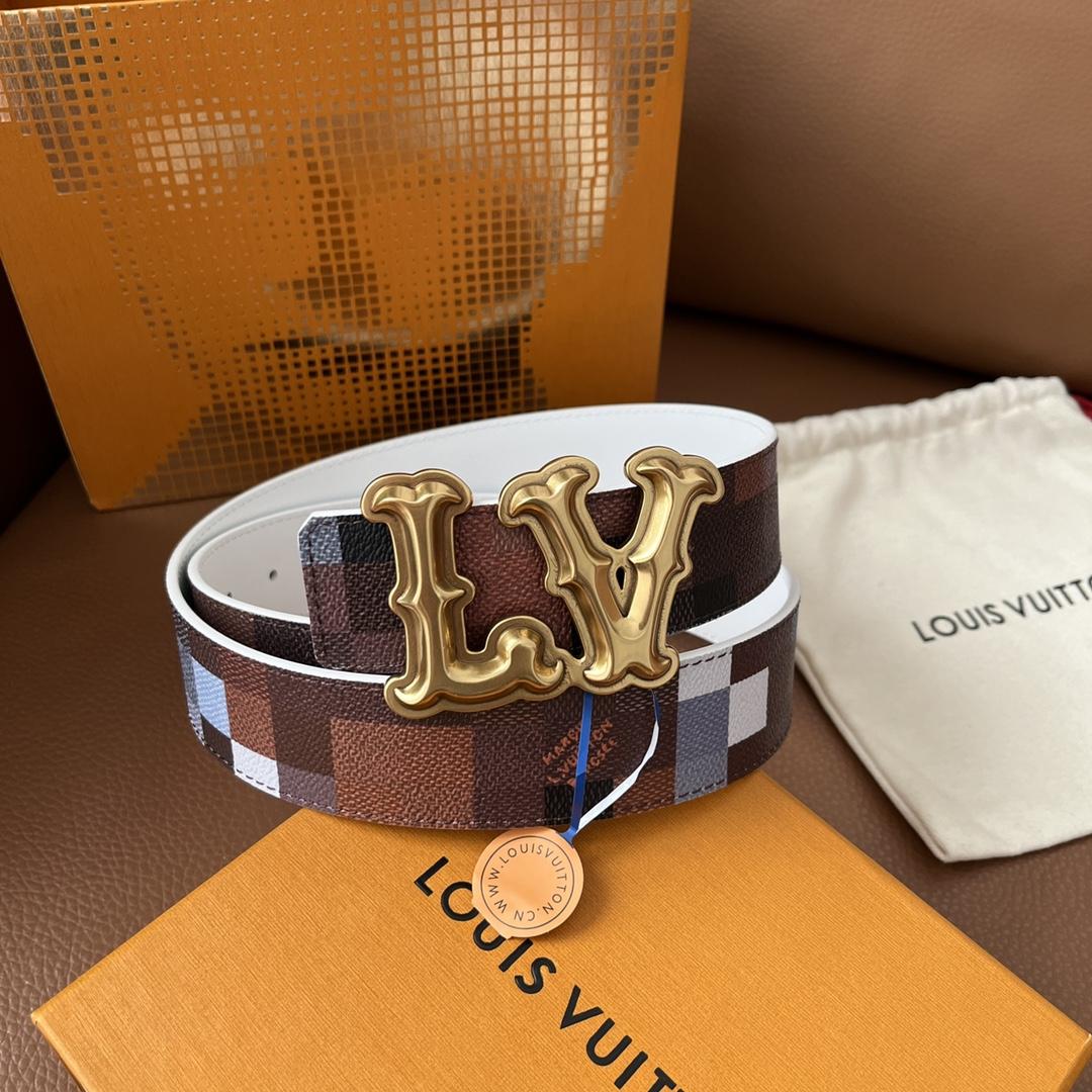 Louis Vuitton LV Initiales 40mm Reversible Belt - 