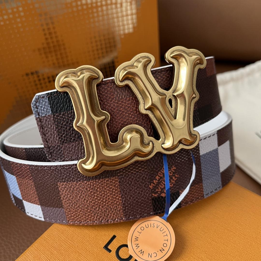Louis Vuitton LV Initiales 40mm Reversible Belt - 