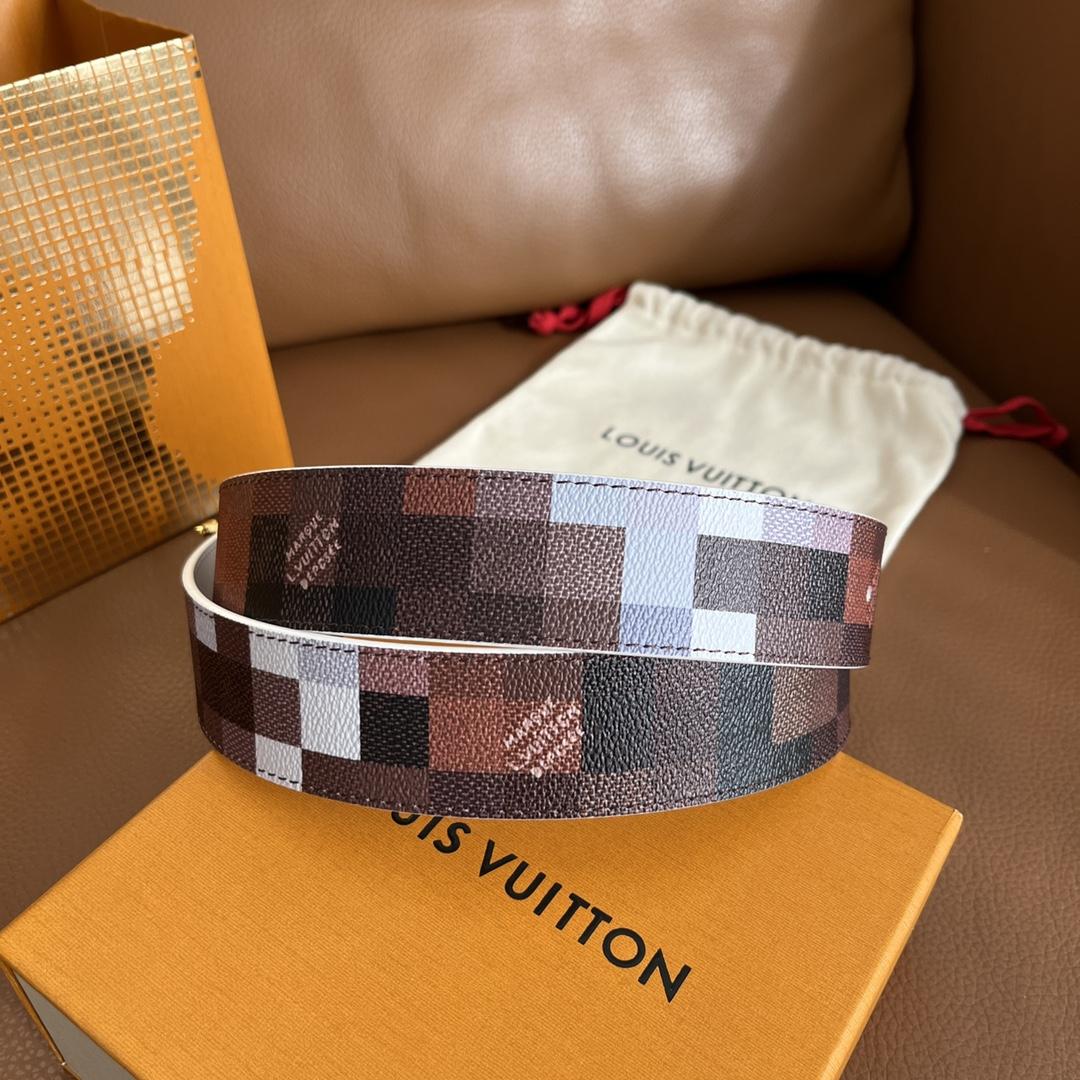 Louis Vuitton LV Initiales 40mm Reversible Belt - PerfectKickZ