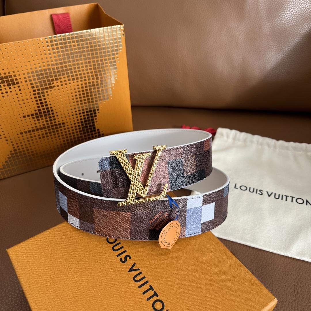 Louis Vuitton LV Initiales 40mm Reversible Belt - 