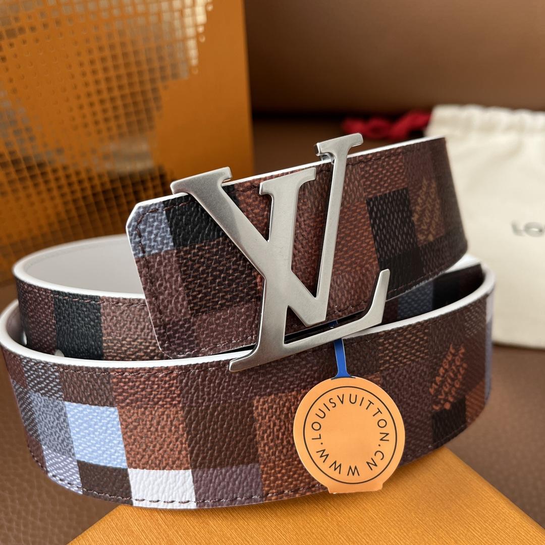 Louis Vuitton LV Initiales 40mm Reversible Belt - PerfectKickZ