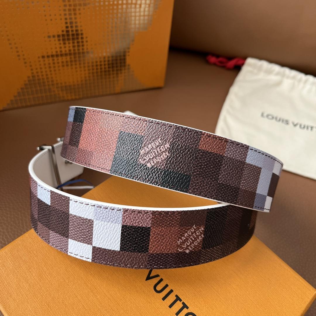 Louis Vuitton LV Initiales 40mm Reversible Belt - PerfectKickZ