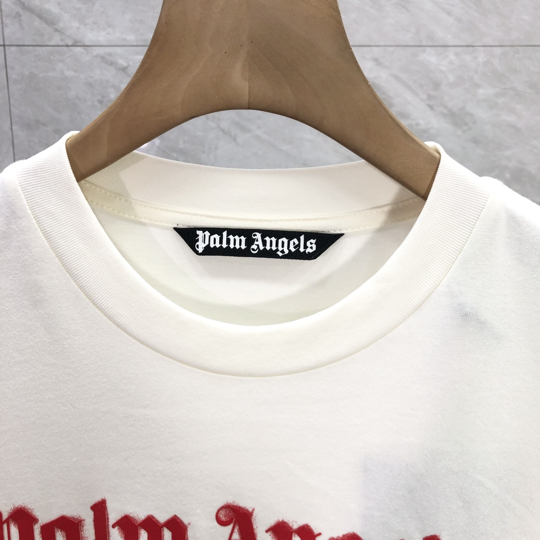 Palm Angels Portrait Pencil T-Shirt  - PerfectKickZ