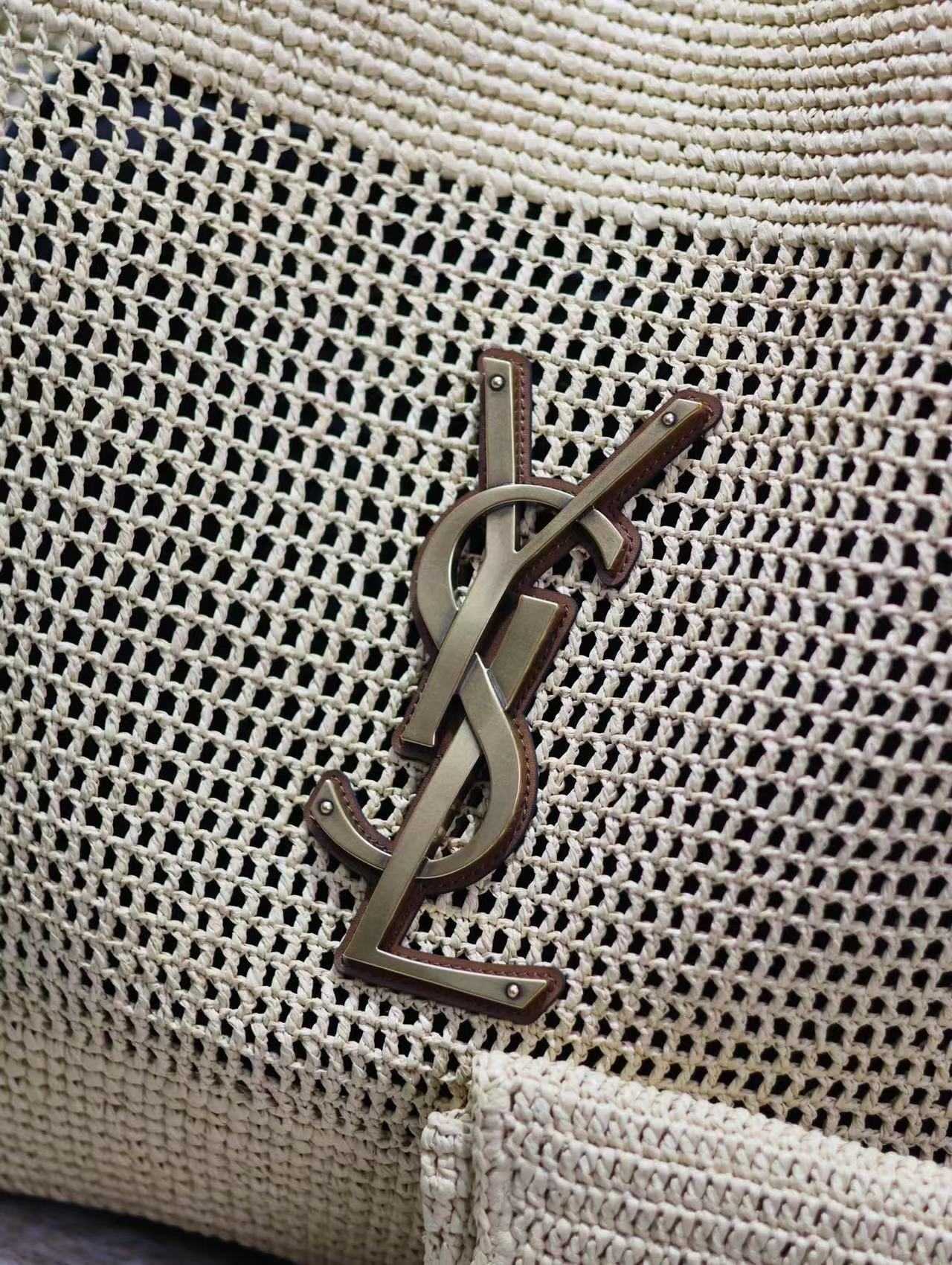 Saint Laurent Icare In Raffia - 