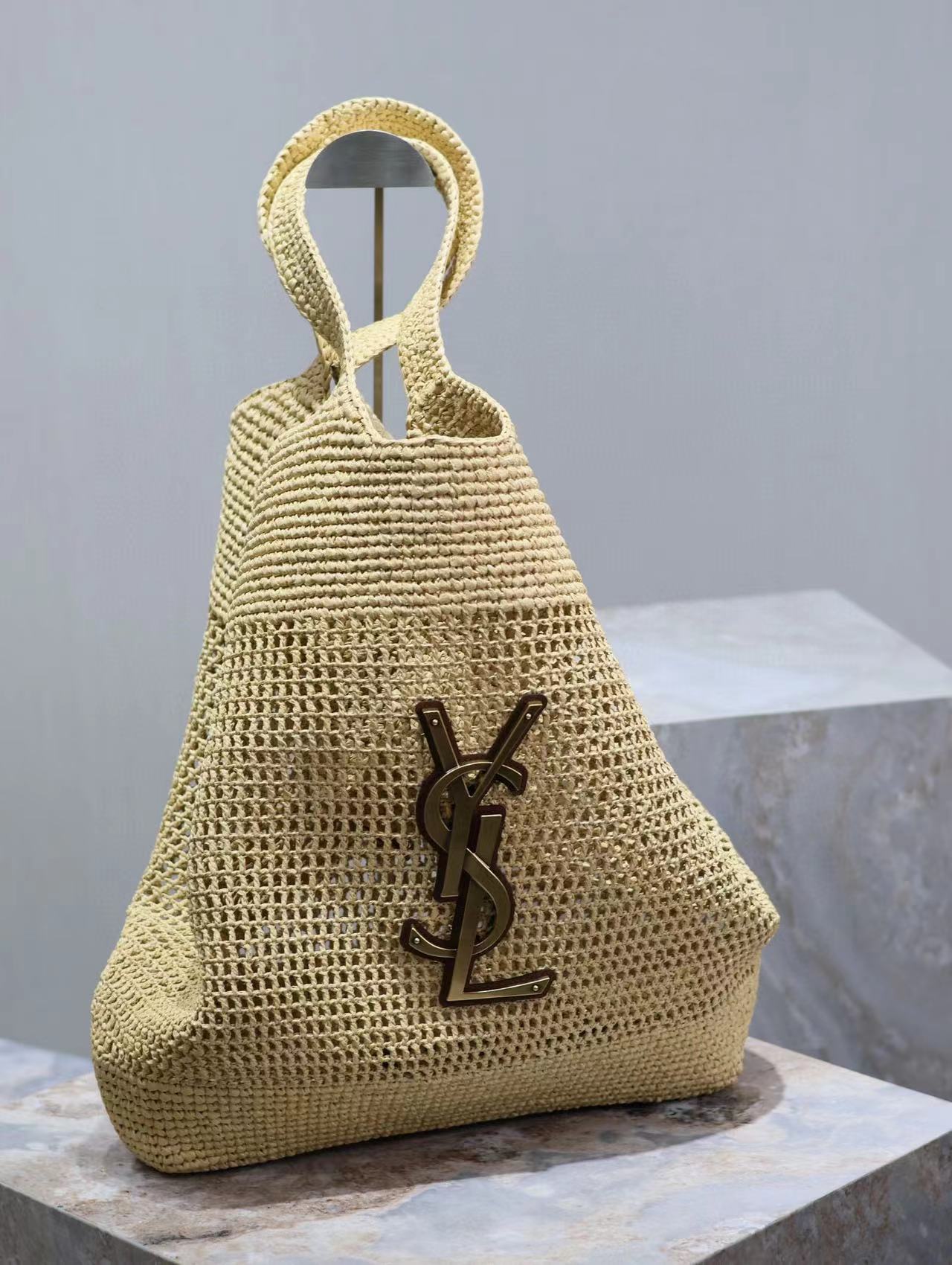 Saint Laurent Icare In Raffia - 
