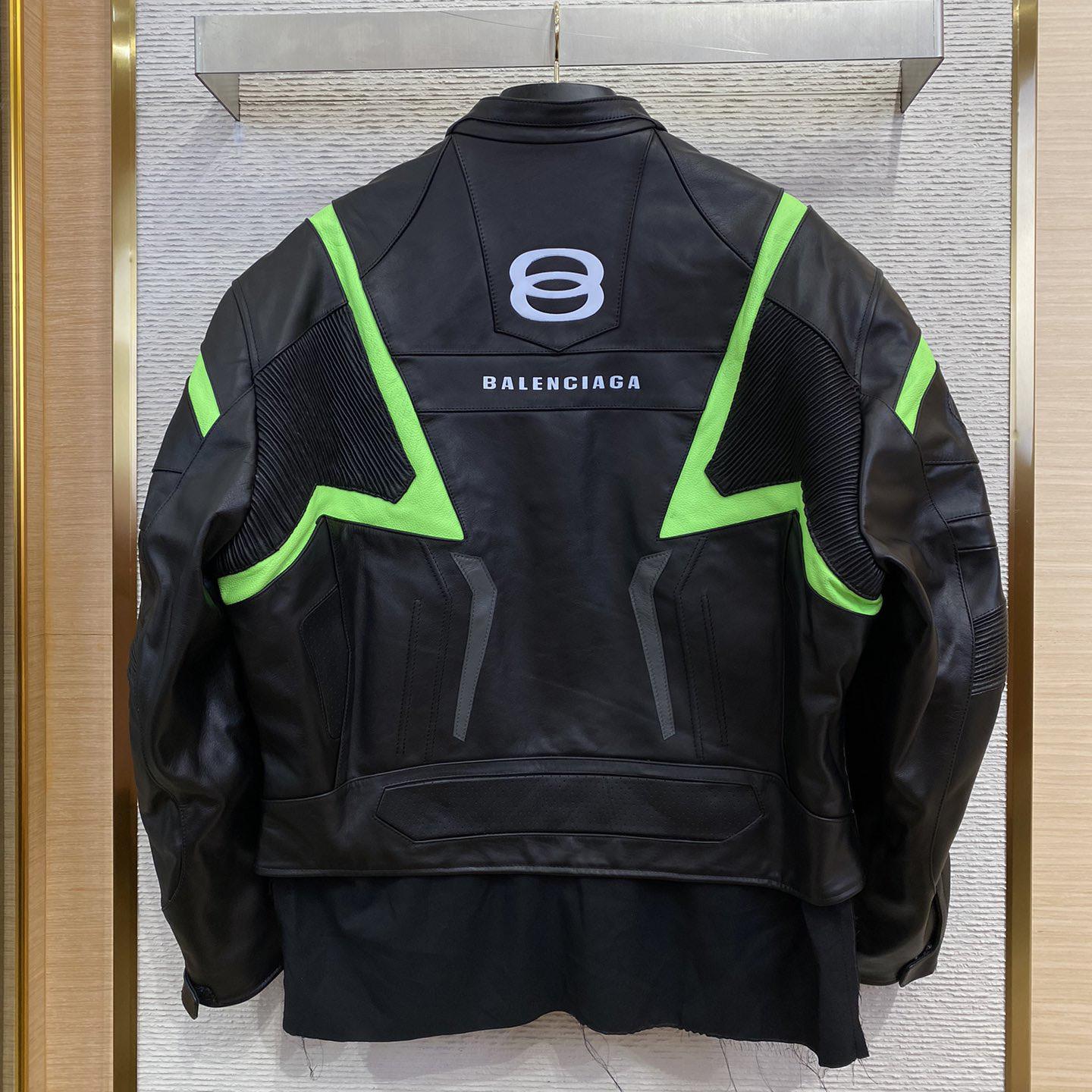 Balenciaga Unity Sports Icon Racer Jacket In Black  - PerfectKickZ