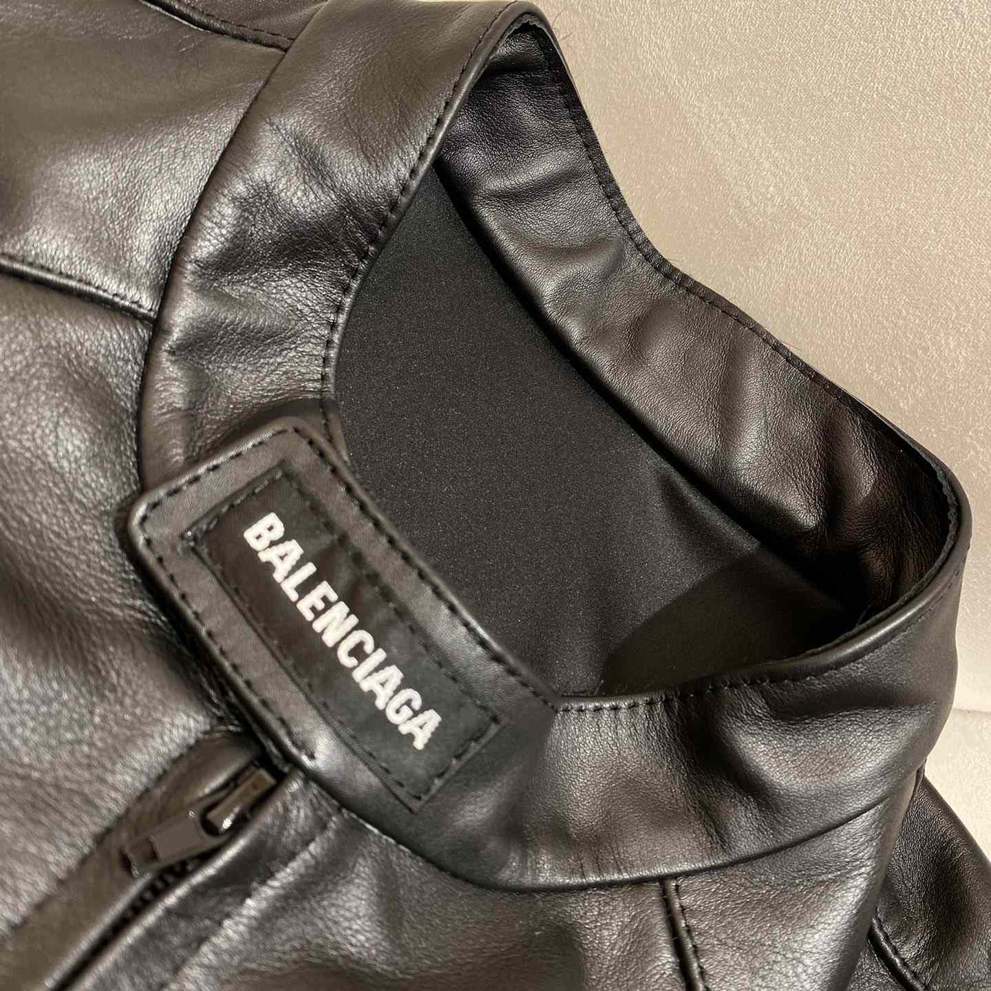 Balenciaga Unity Sports Icon Racer Jacket In Black  - PerfectKickZ