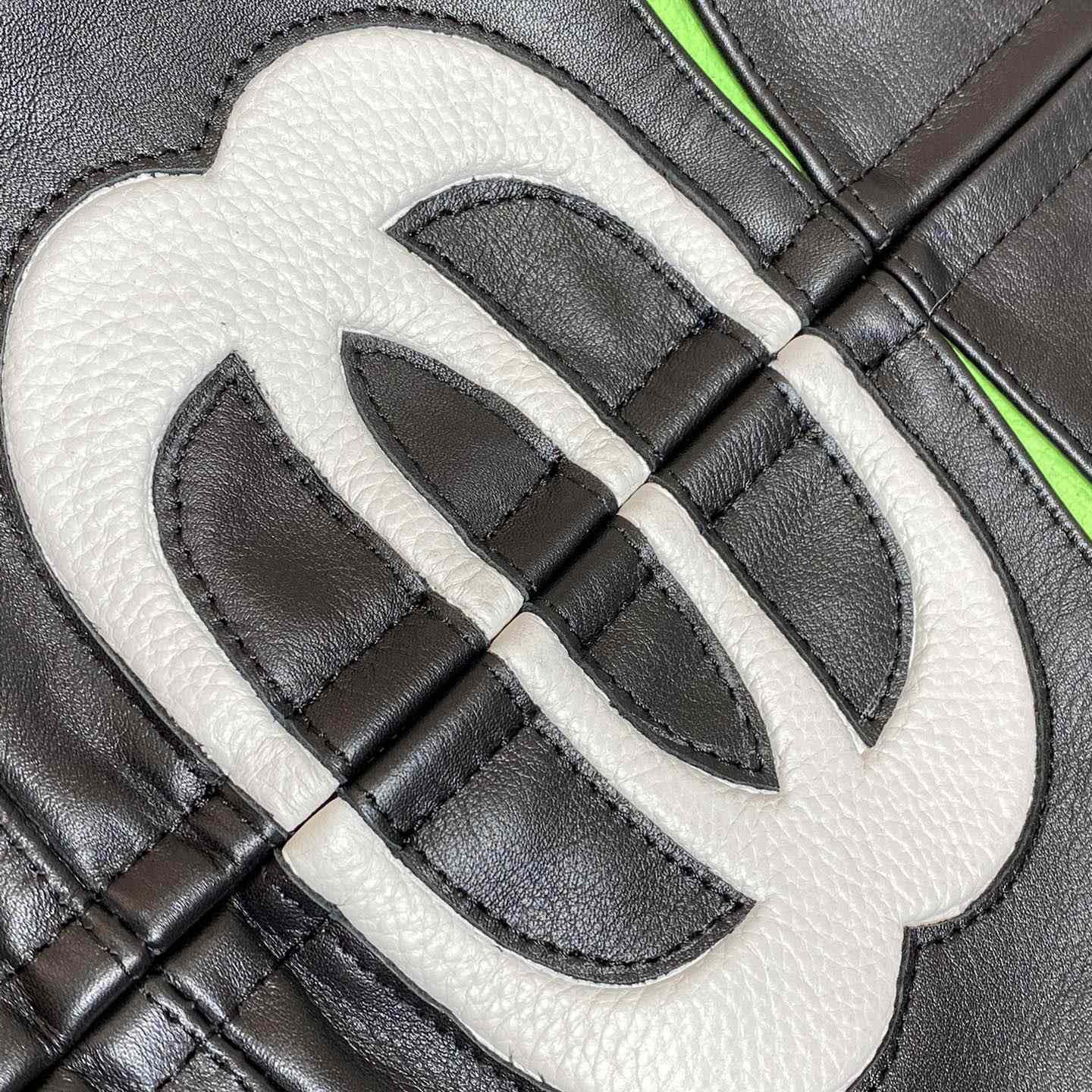 Balenciaga Unity Sports Icon Racer Jacket In Black  - PerfectKickZ